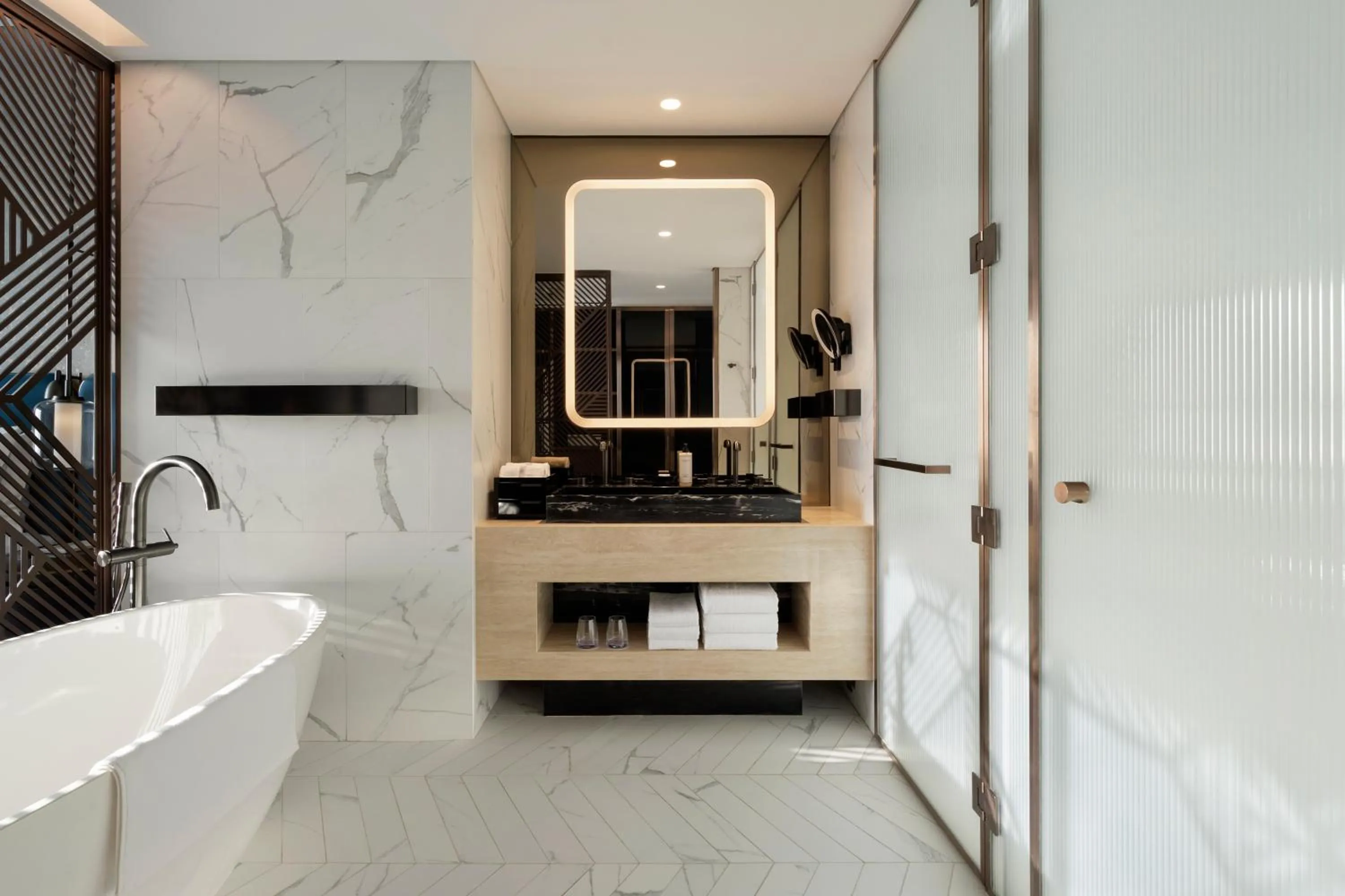 Bathroom in SO/ Uptown Dubai