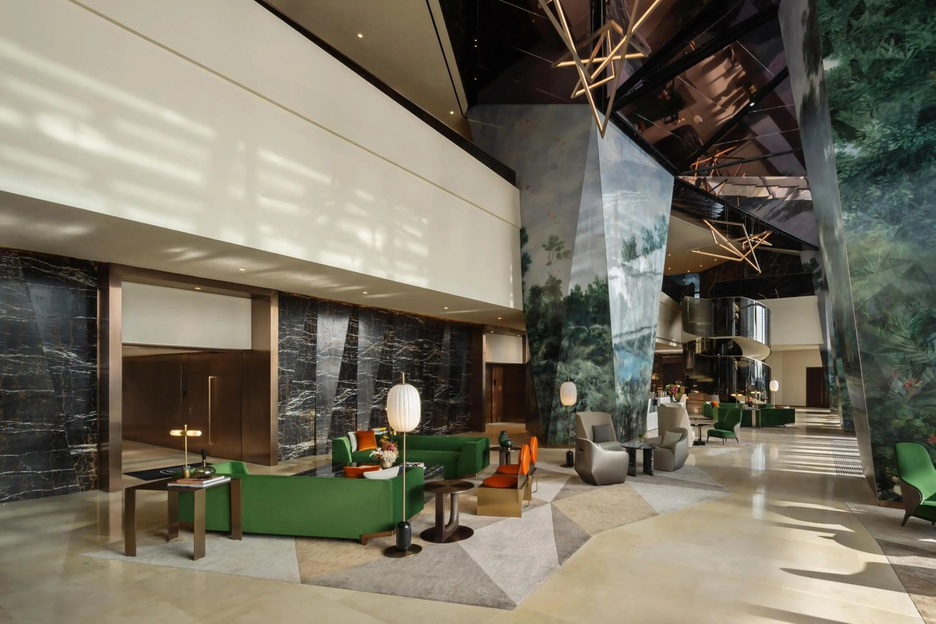 Lobby or reception in SO/ Uptown Dubai