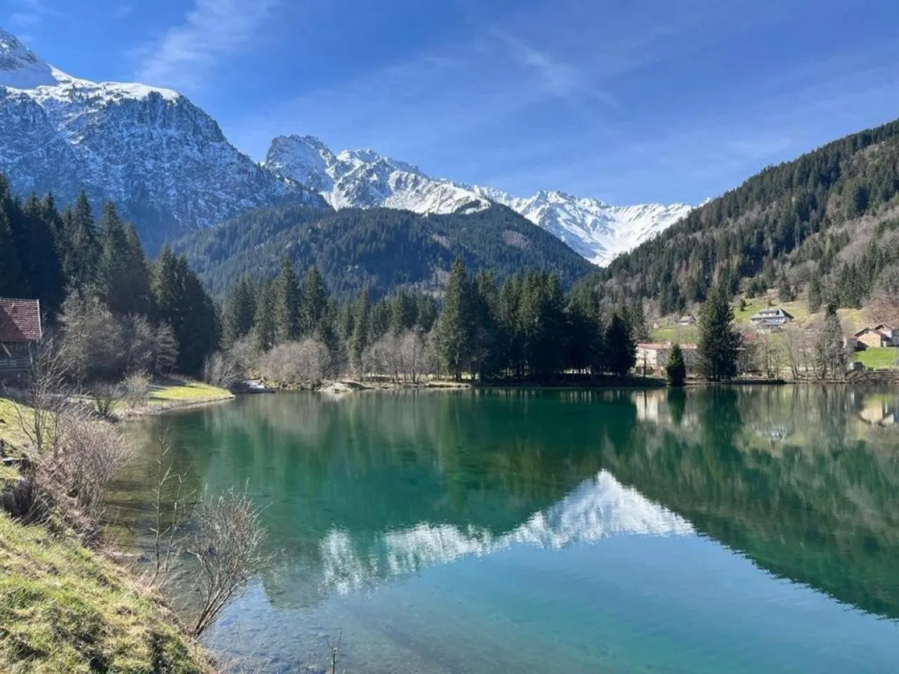 Mountain view in Hôtel Restaurant Le Madame