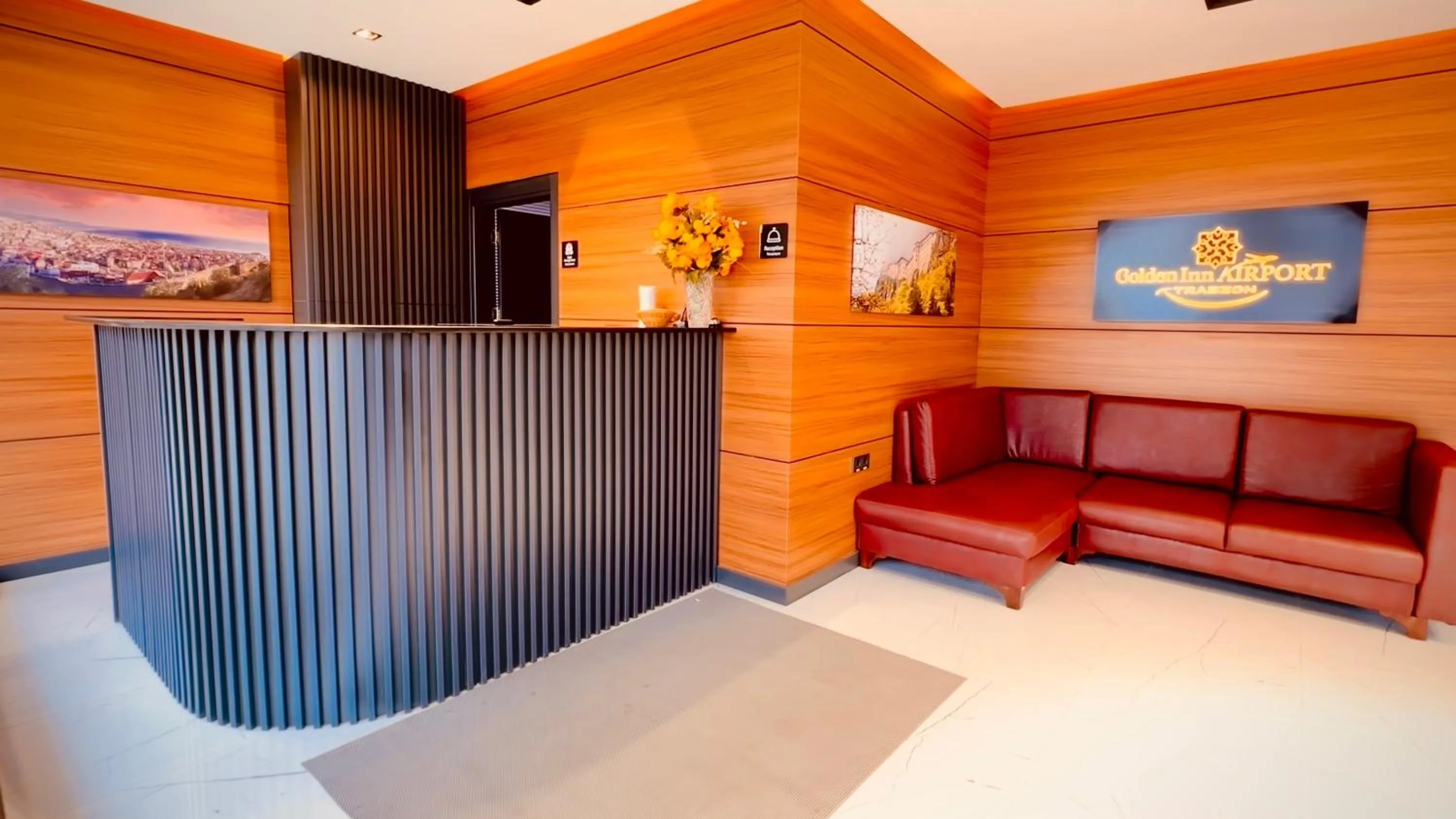 Lobby or reception in Golden Inn Airport - TRABZON