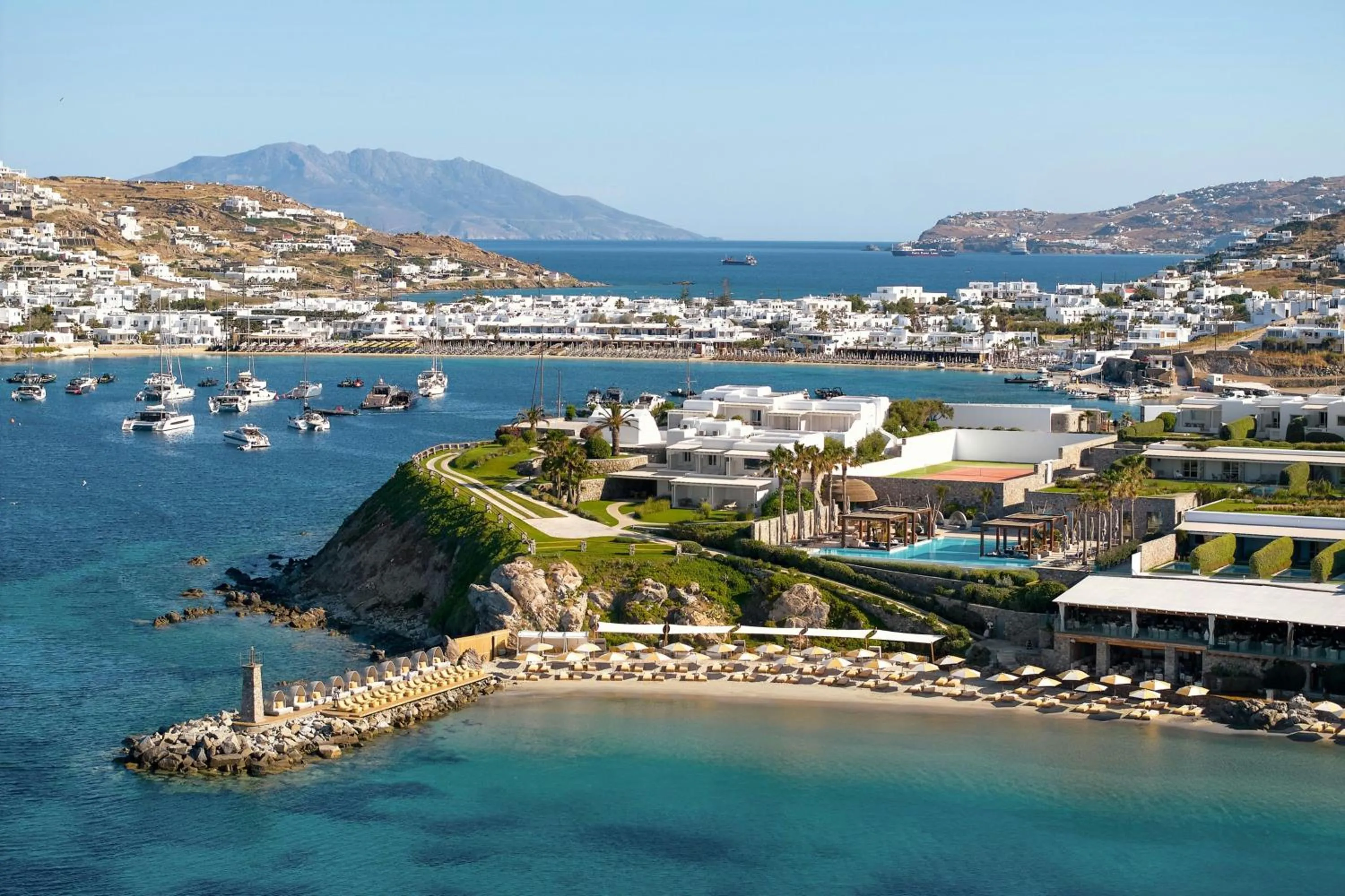 Beach in Santa Marina, A Luxury Collection Resort, Mykonos