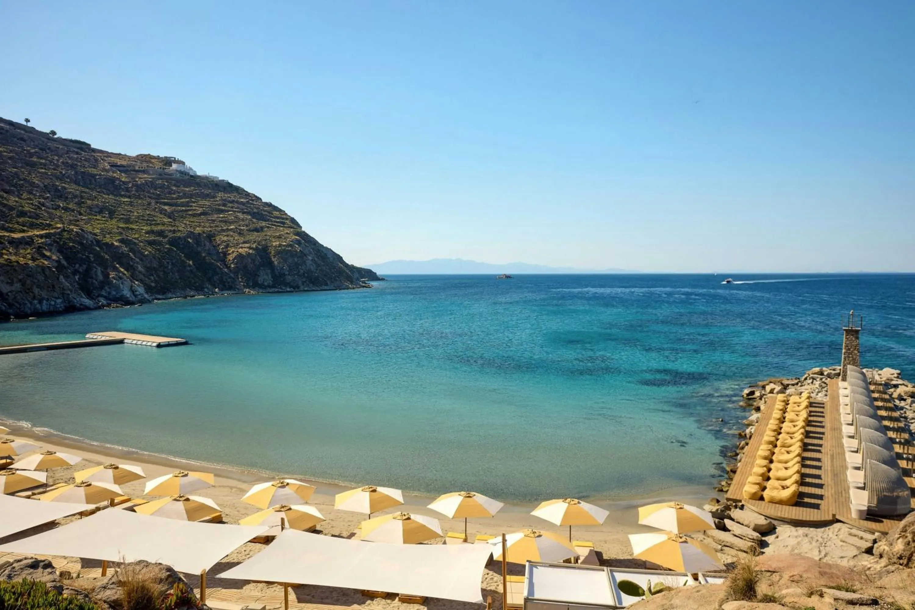 Beach in Santa Marina, A Luxury Collection Resort, Mykonos