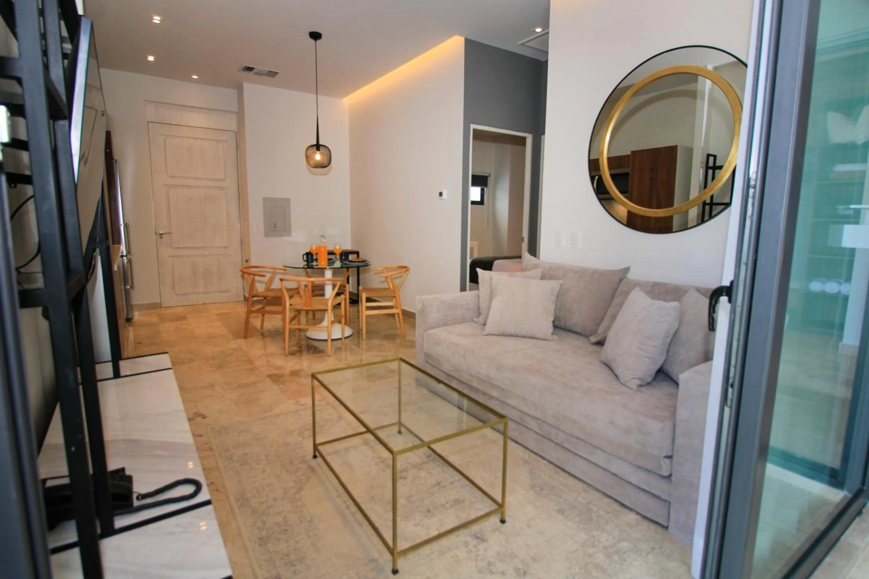 Living room in Singular Dream Vacation Rentals