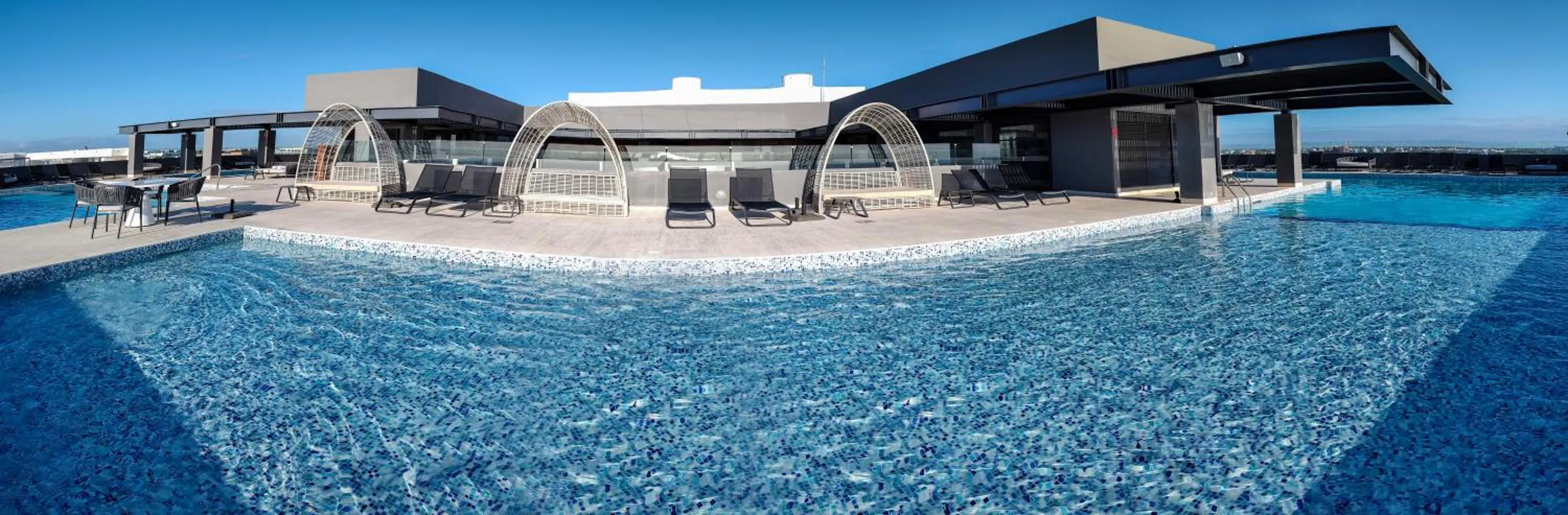 Pool view in Singular Dream Vacation Rentals