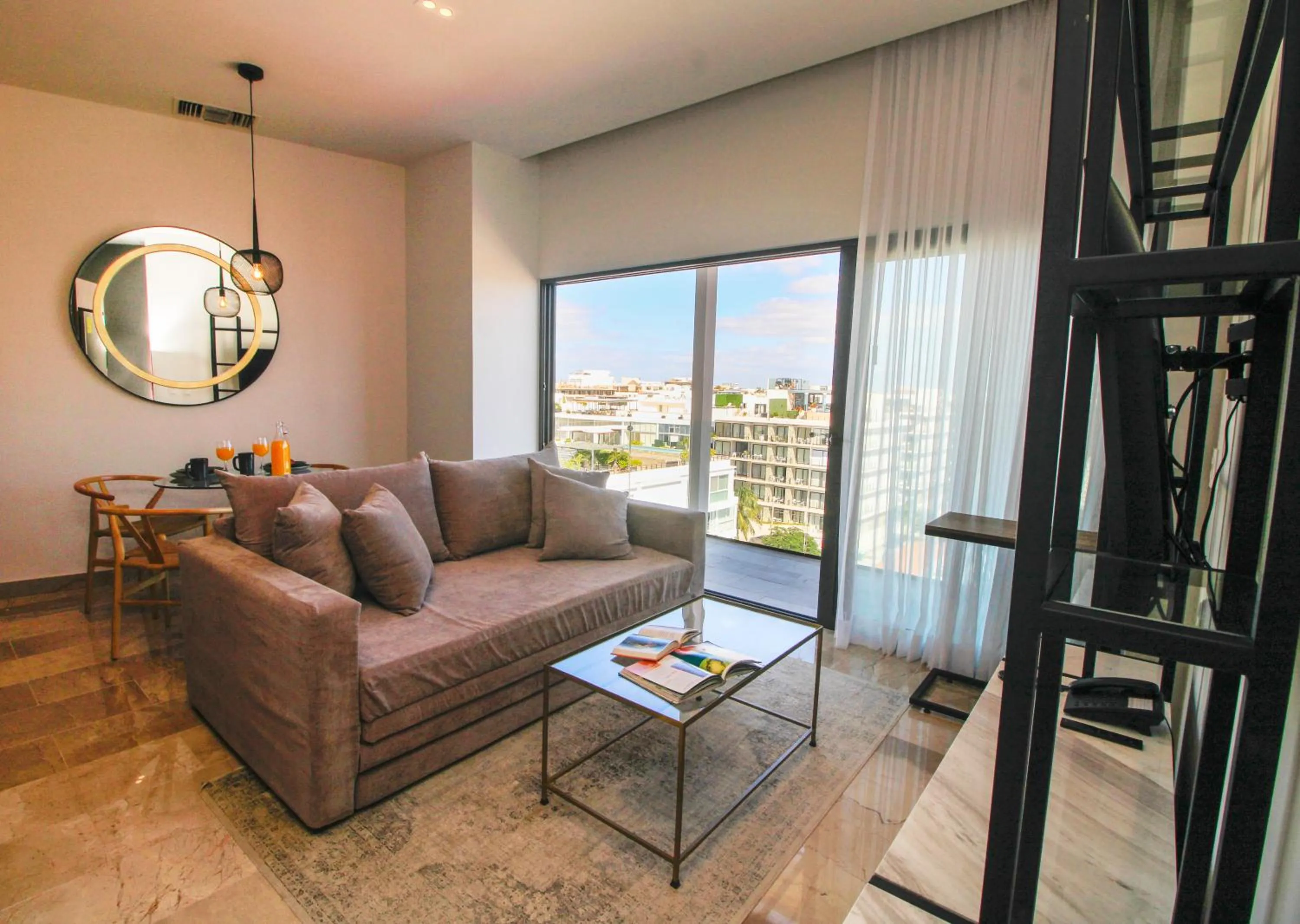 Living room in Singular Dream Vacation Rentals