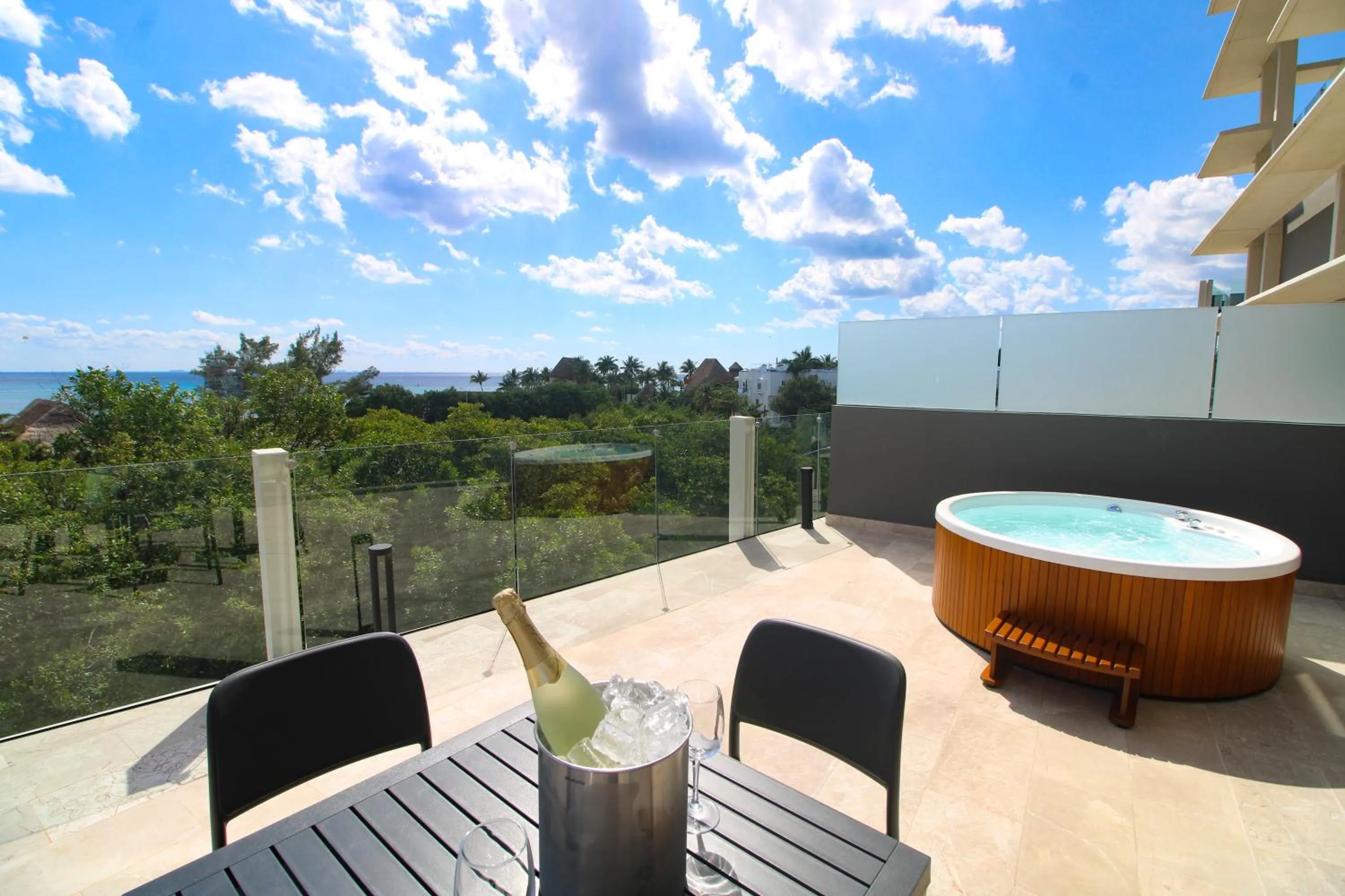Patio in Singular Dream Vacation Rentals