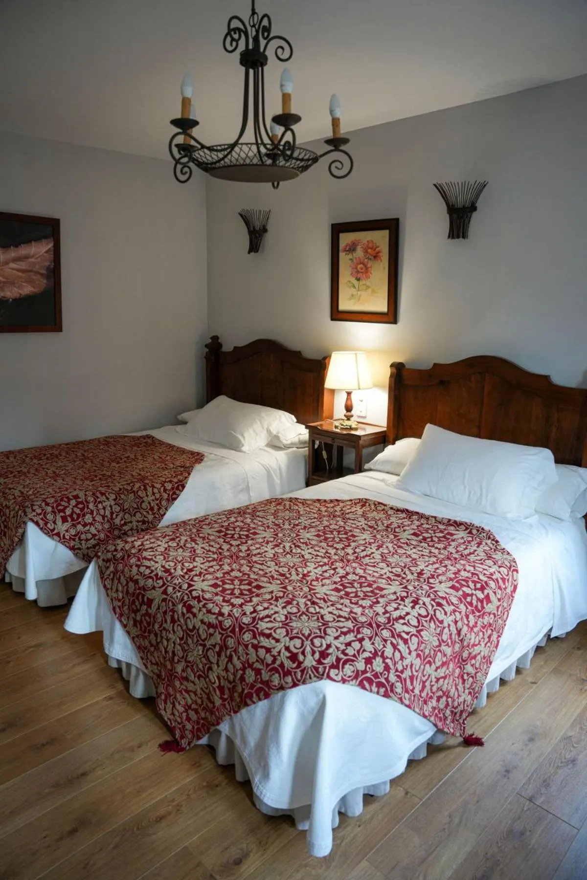 Bed in Hotel Rústico Fonteverde