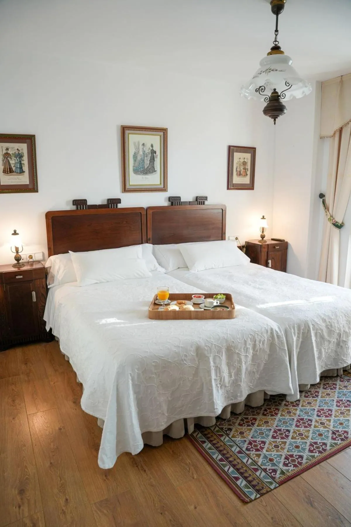 Bed in Hotel Rústico Fonteverde