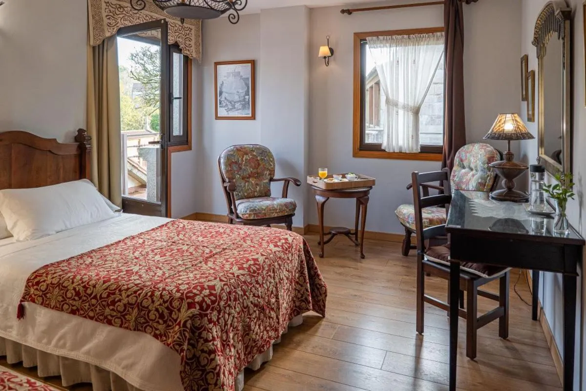 Bed in Hotel Rústico Fonteverde