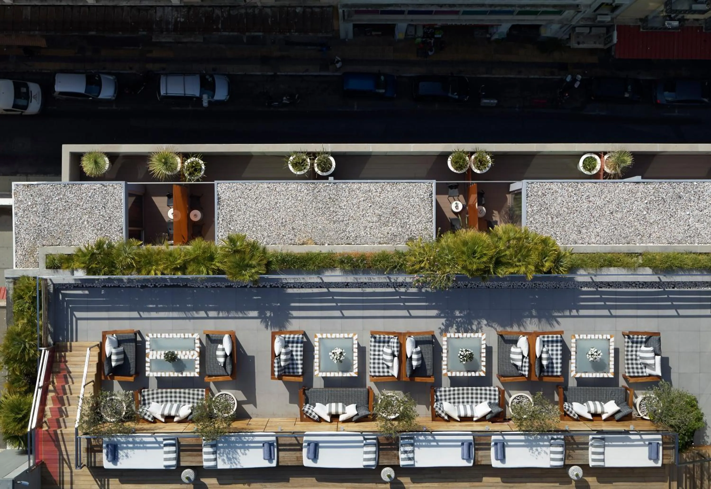 Balcony/Terrace in Fresh Hotel, a member of Design Hotels