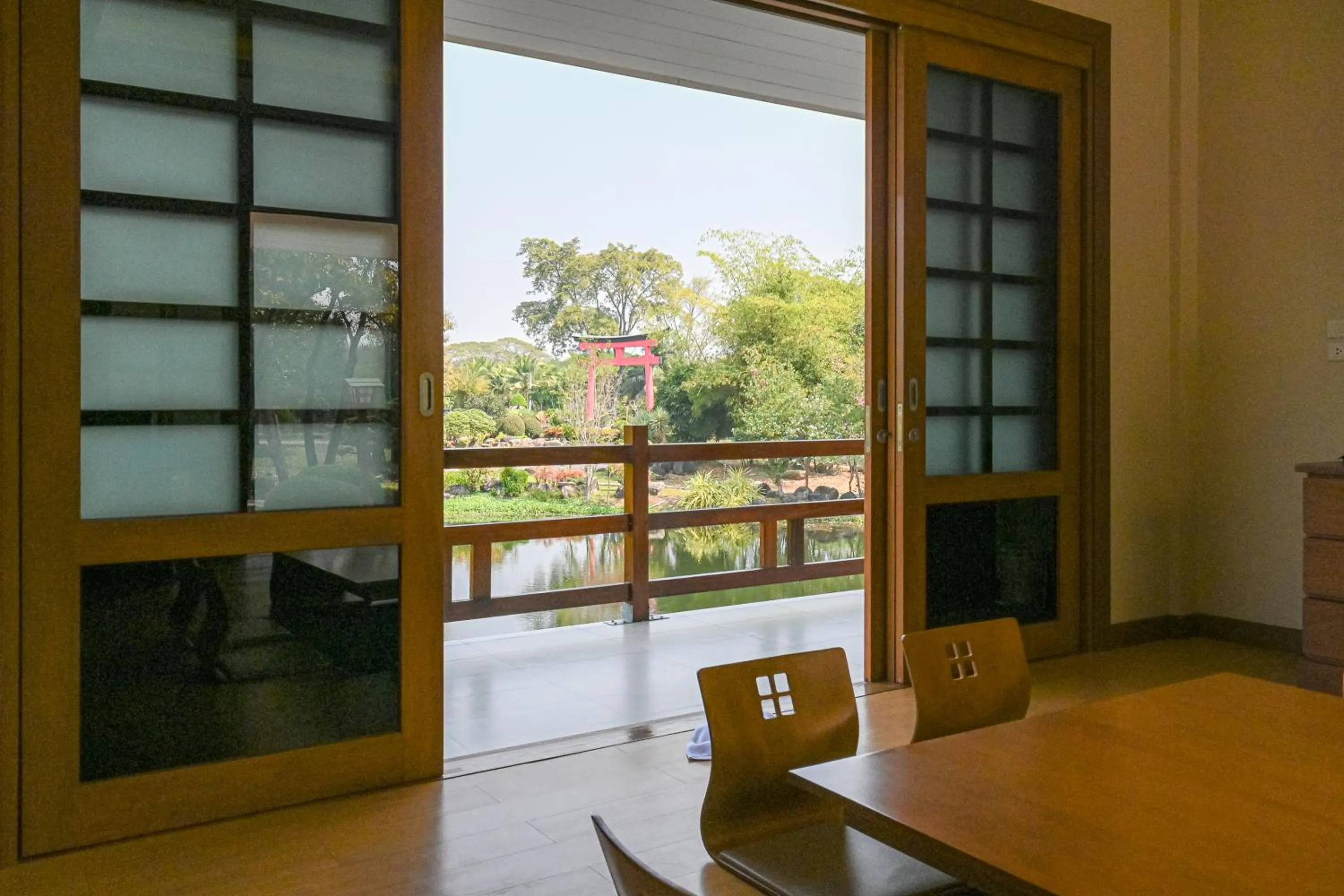 View (from property/room) in Suanphung Bonsai Village