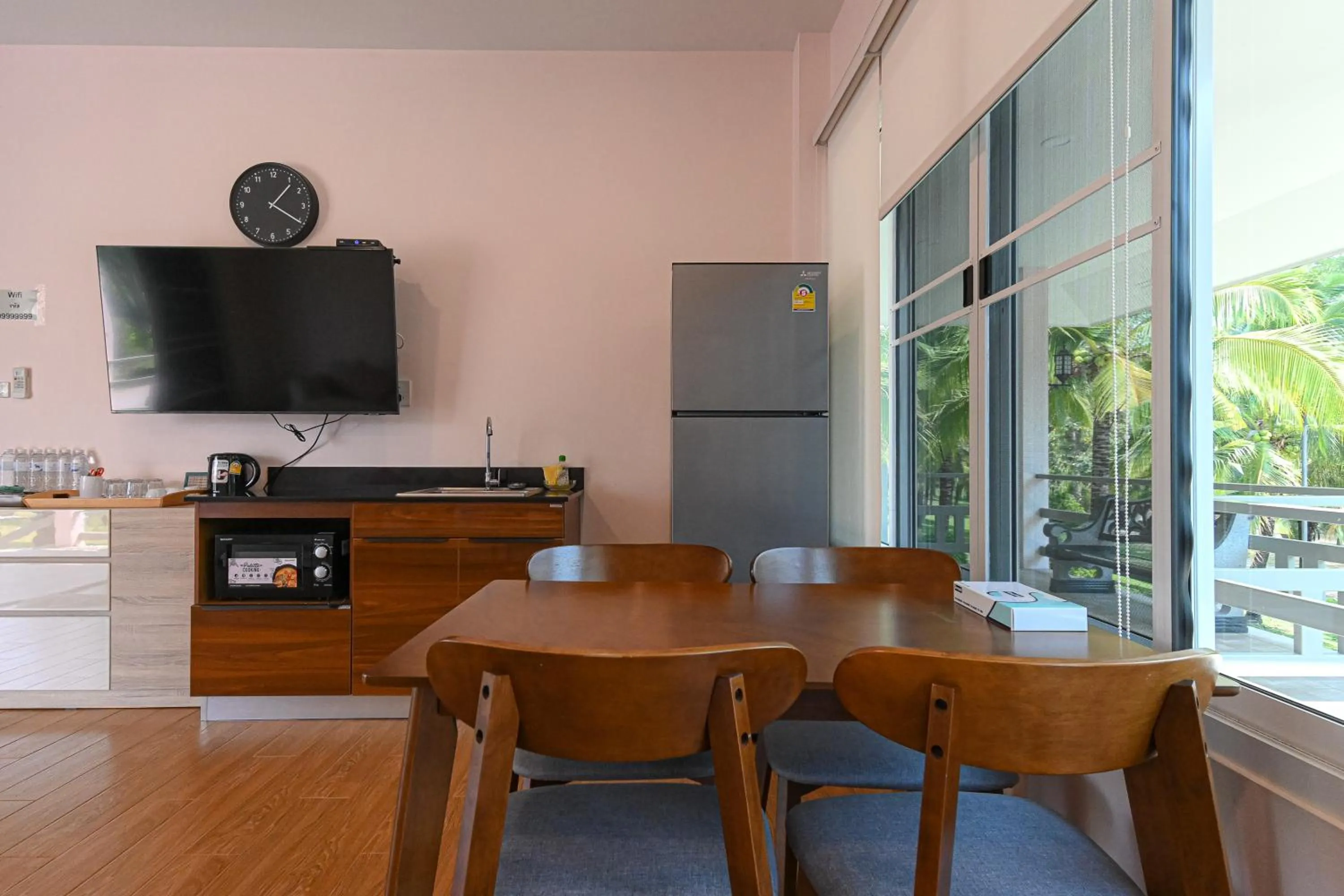 Kitchen or kitchenette in Suanphung Bonsai Village