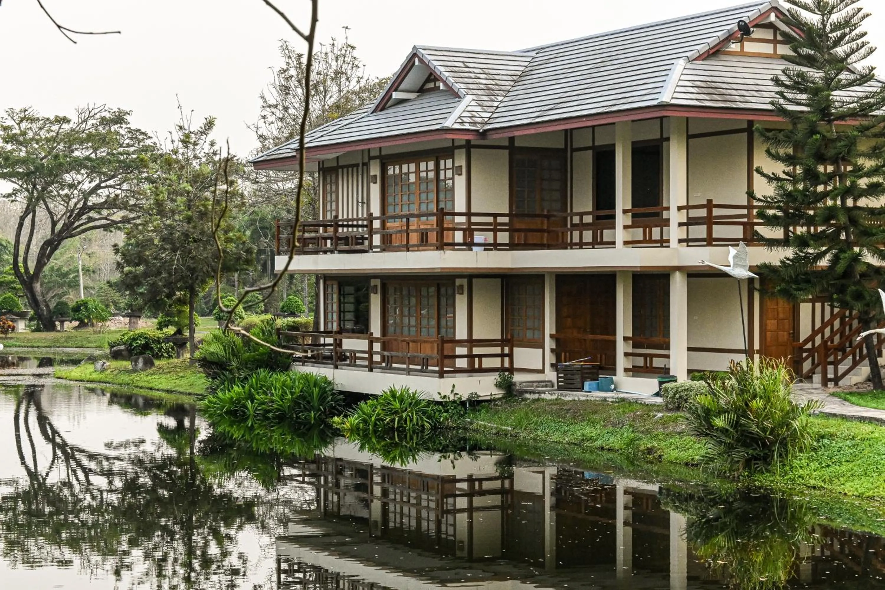 Property building in Suanphung Bonsai Village