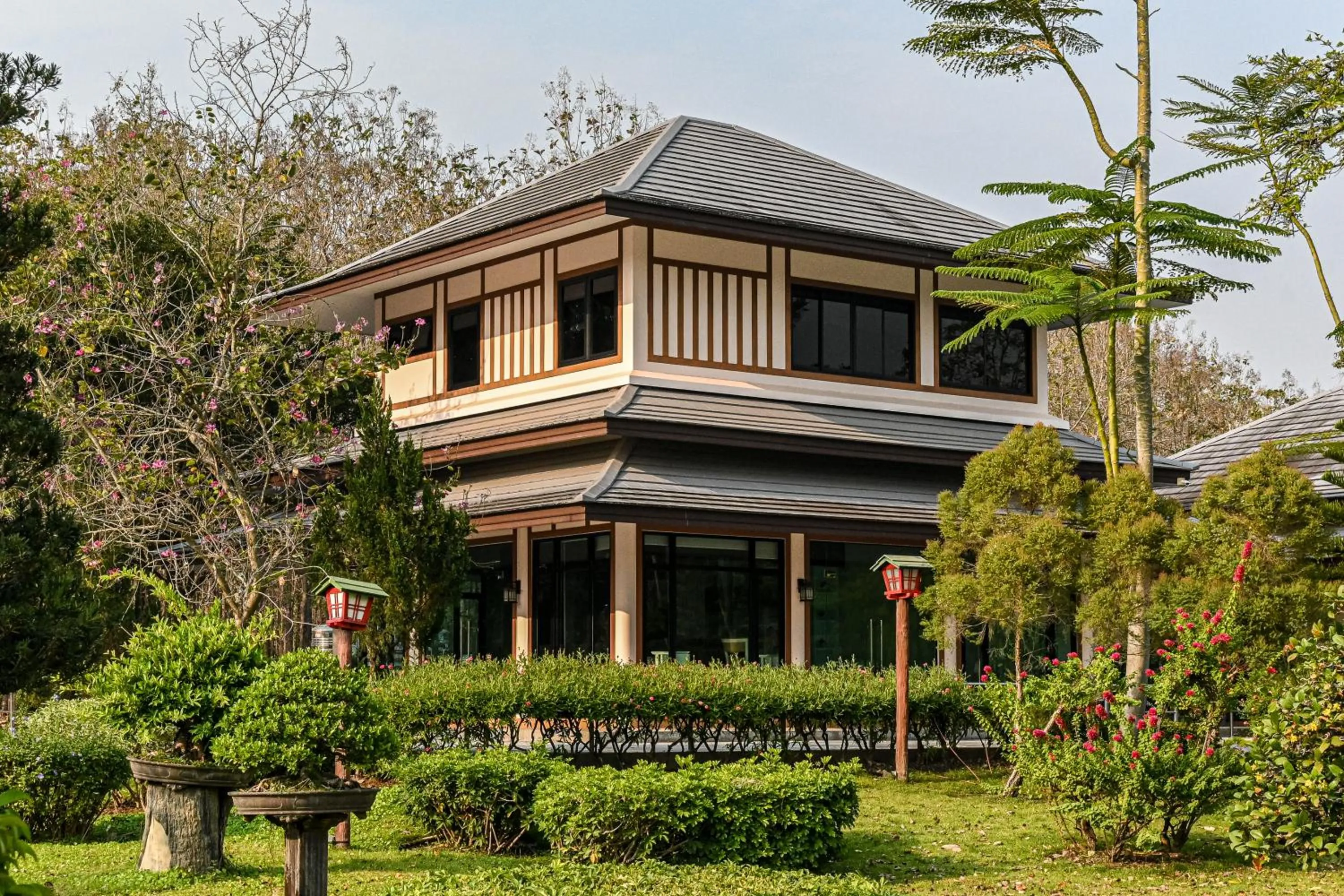 Property building in Suanphung Bonsai Village