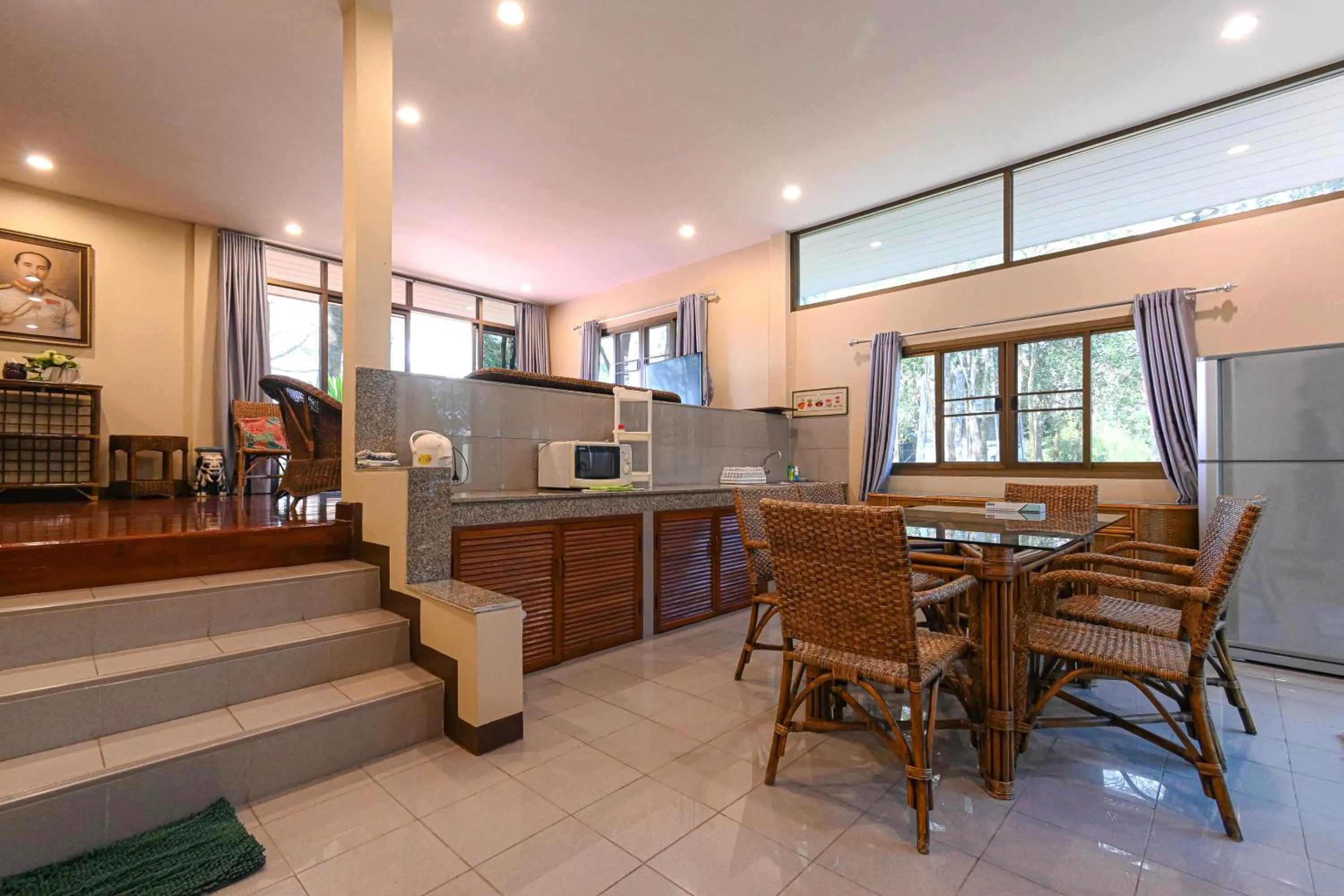 Kitchen or kitchenette in Suanphung Bonsai Village