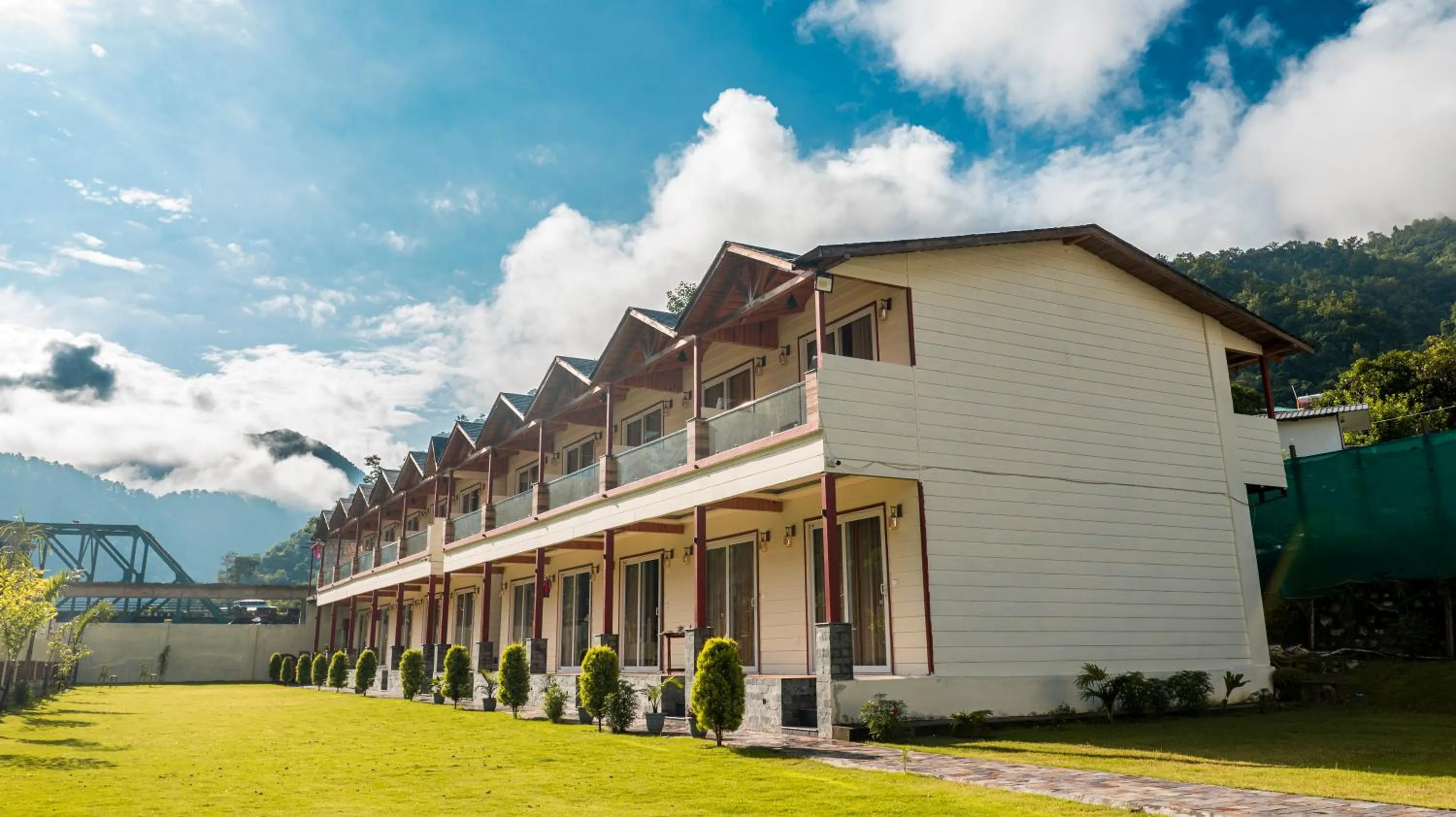 Property building in Qcent Woods Resort & Spa, Rishikesh