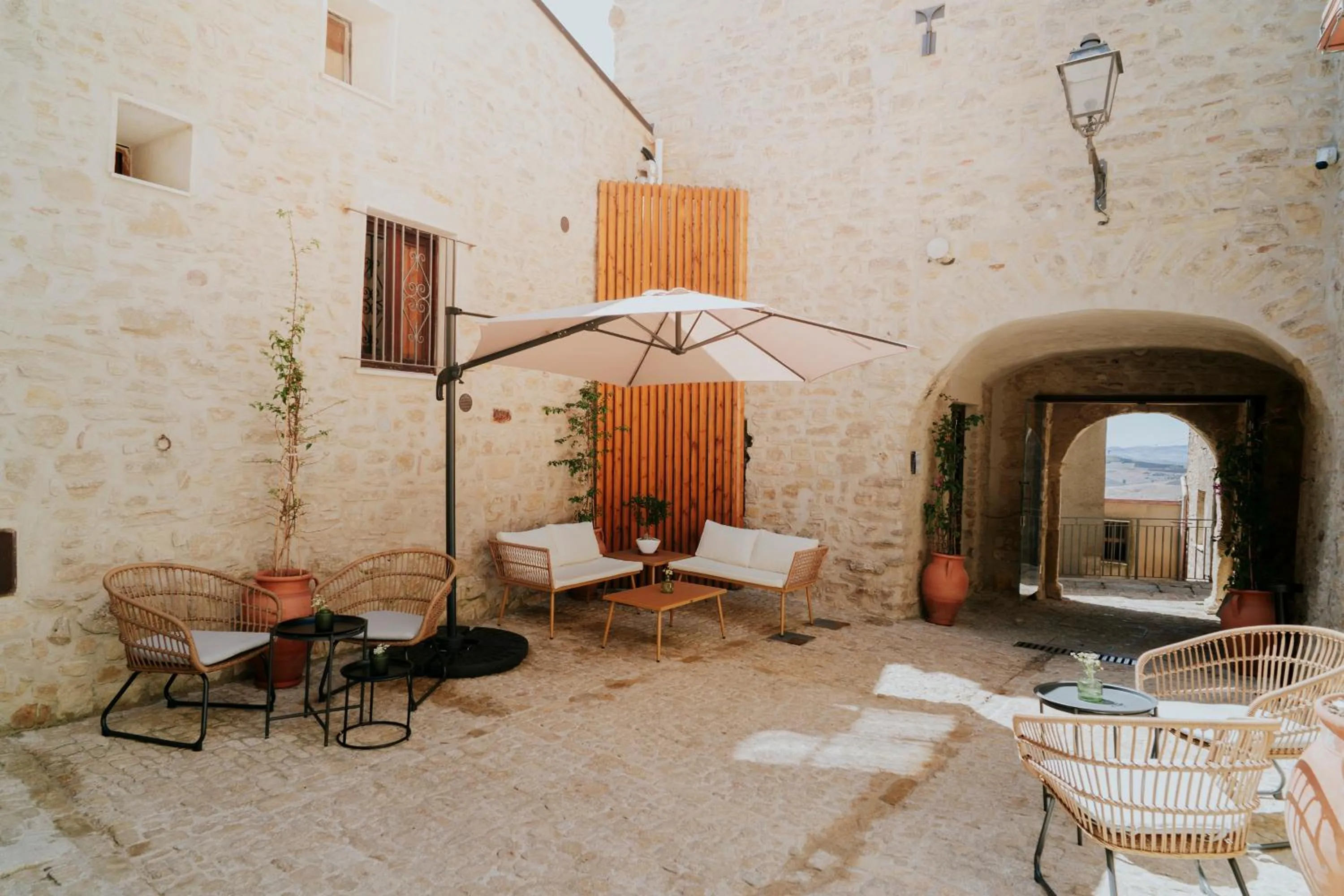 Patio in BAGLIO TRAMONTANA