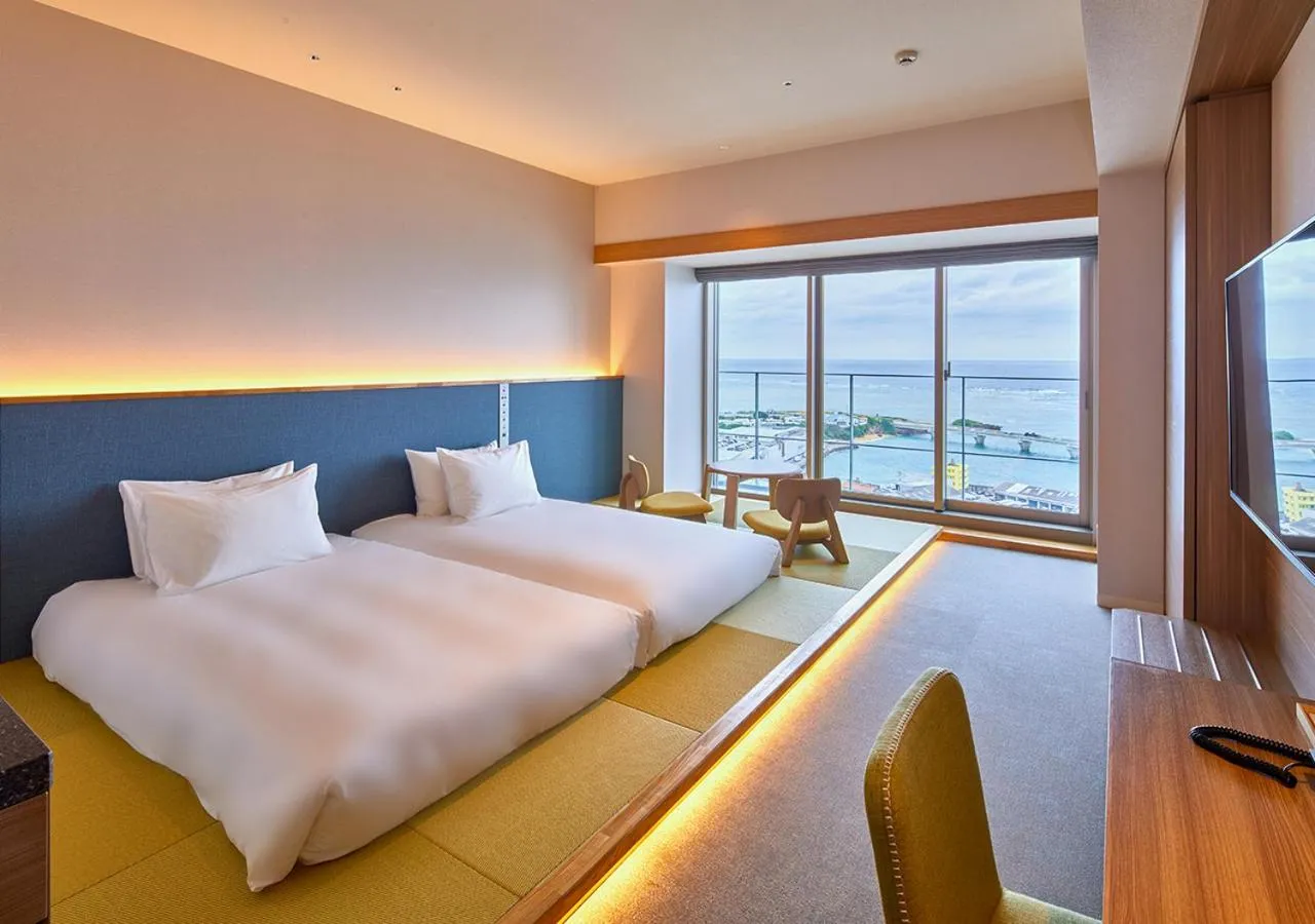 Photo of the whole room, Bed in HOTEL AlaCOOJU OKINAWA