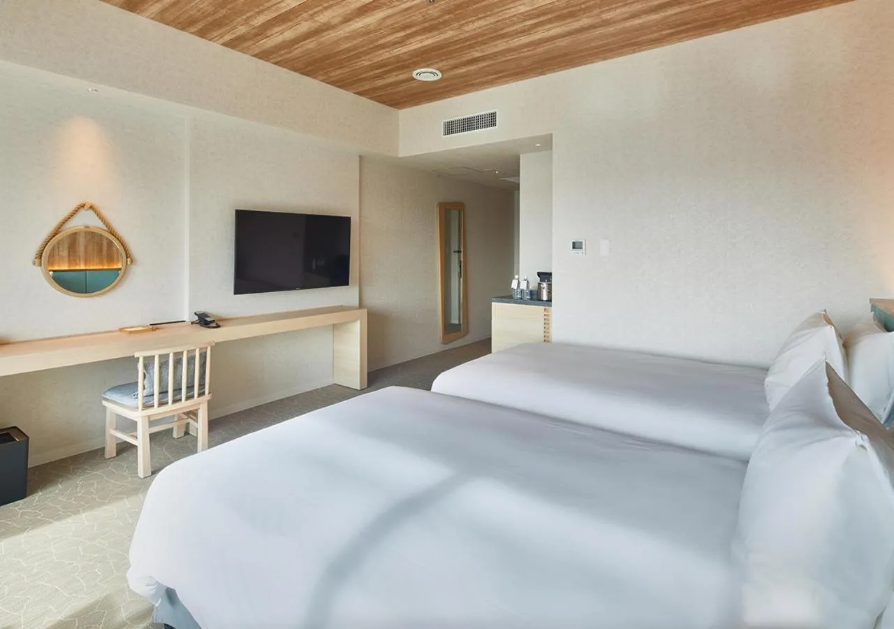 Photo of the whole room, Bed in HOTEL AlaCOOJU OKINAWA