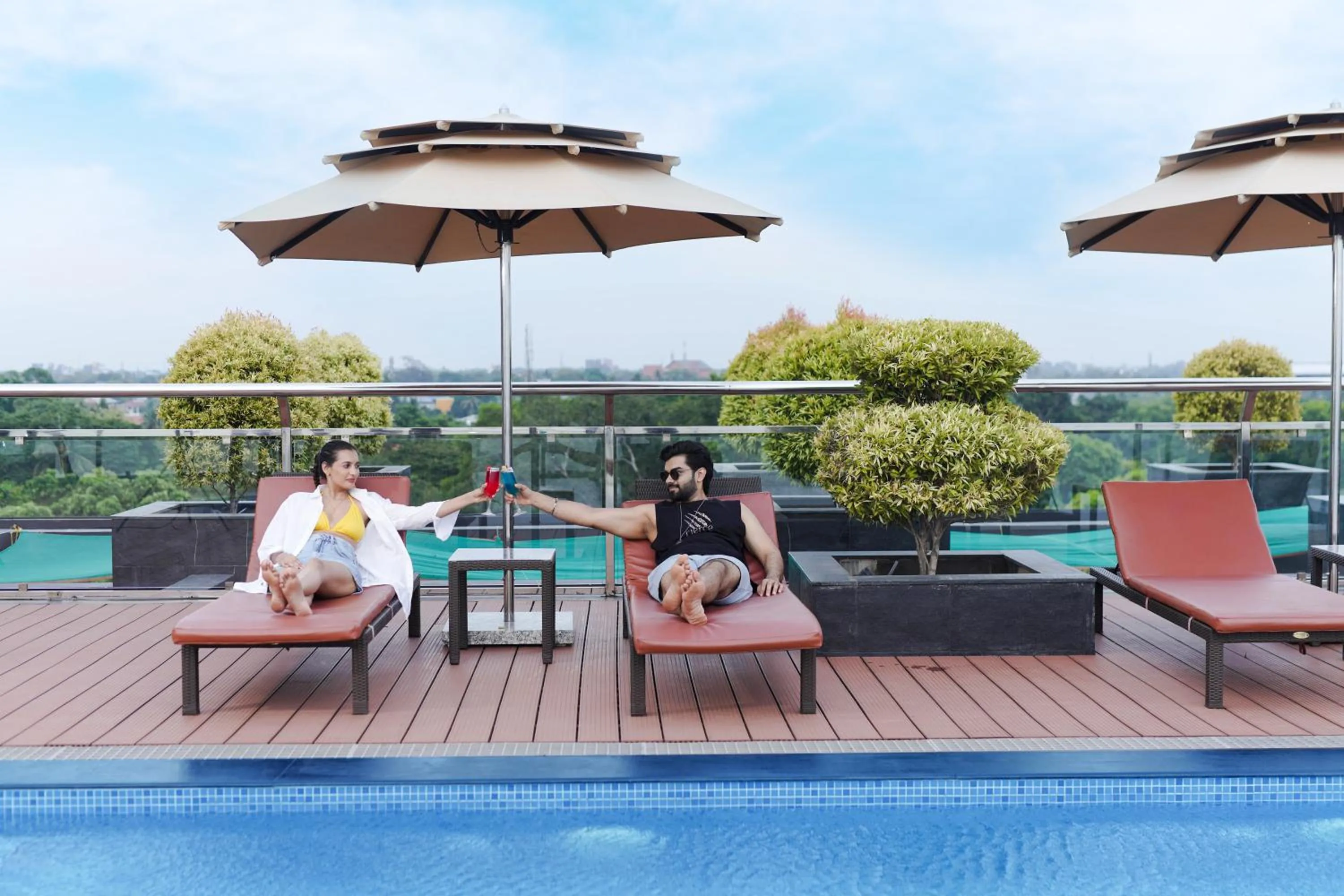 Swimming pool in Classic Regency