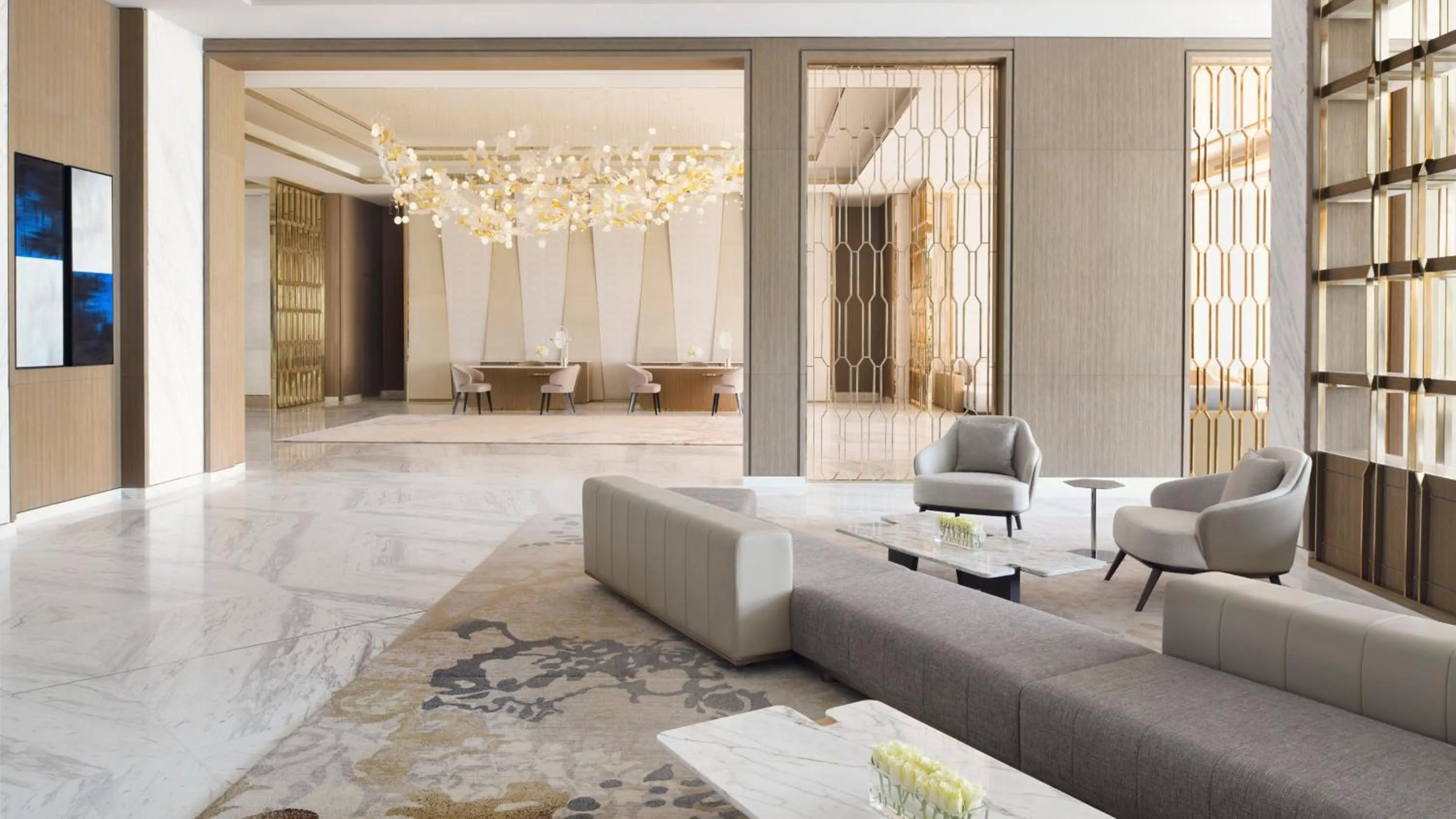 Lounge or bar in InterContinental Residences Abu Dhabi by IHG