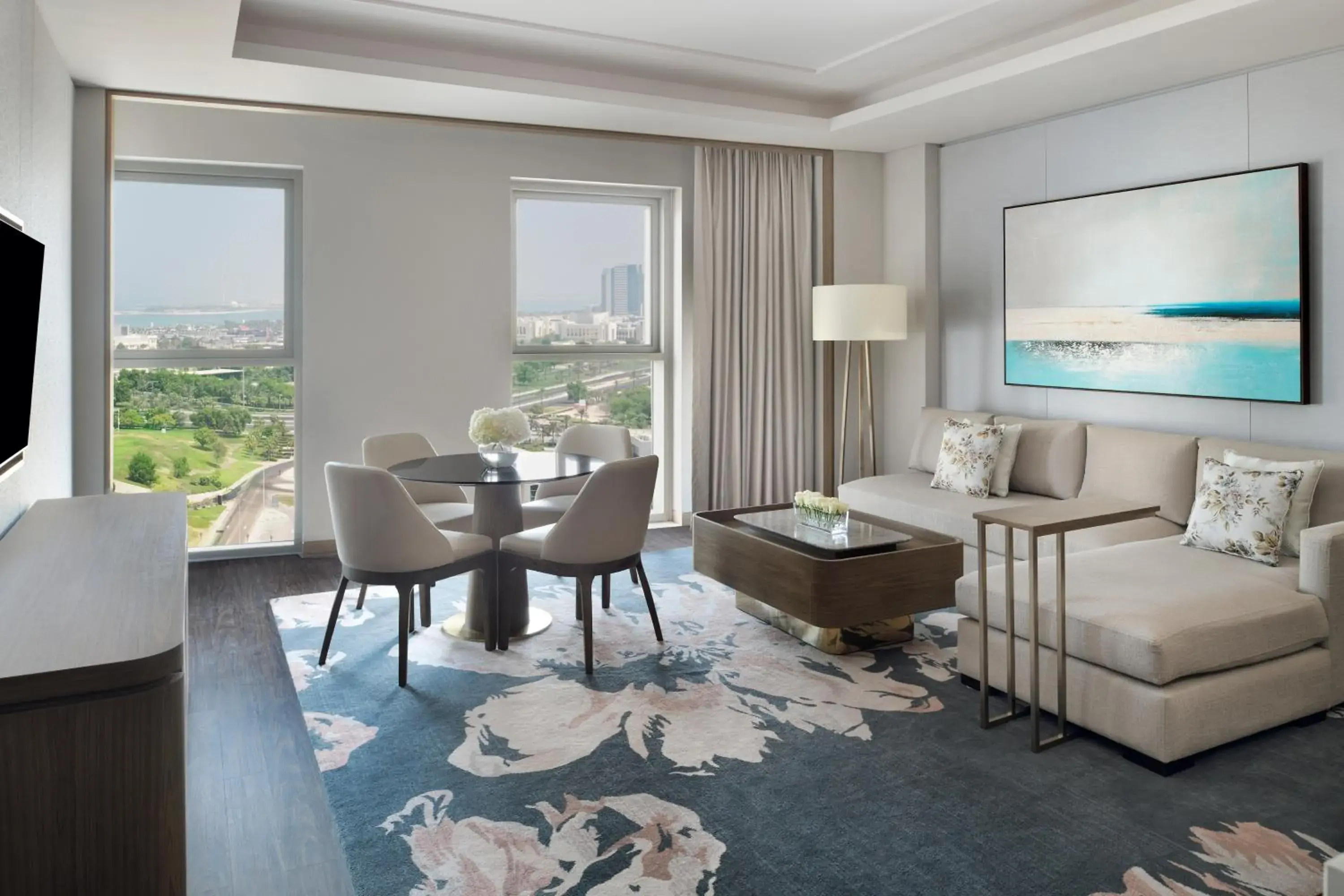 One-Bedroom Apartment with City View - Accessible/Smoking in InterContinental Residences Abu Dhabi by IHG One-Bedroom Apartment with City View - Accessible/Smoking in InterContinental Residences Abu Dhabi by IHG