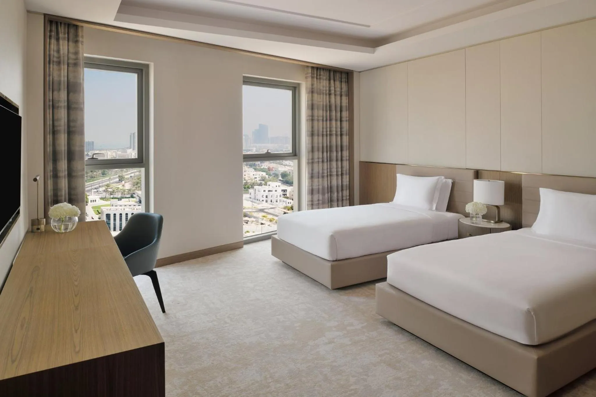 Photo of the whole room, Bed in InterContinental Residences Abu Dhabi by IHG