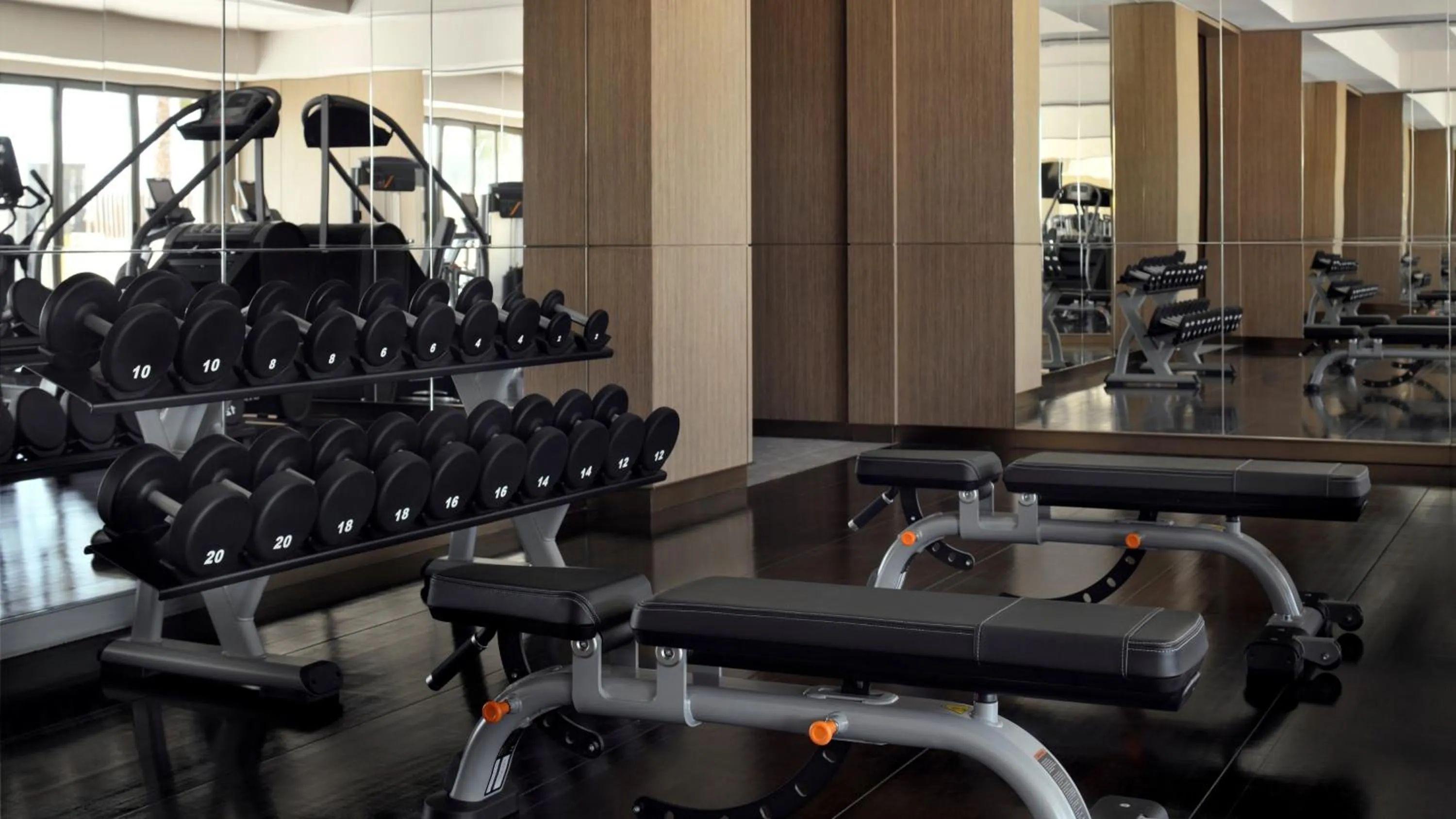 Fitness centre/facilities in InterContinental Residences Abu Dhabi by IHG