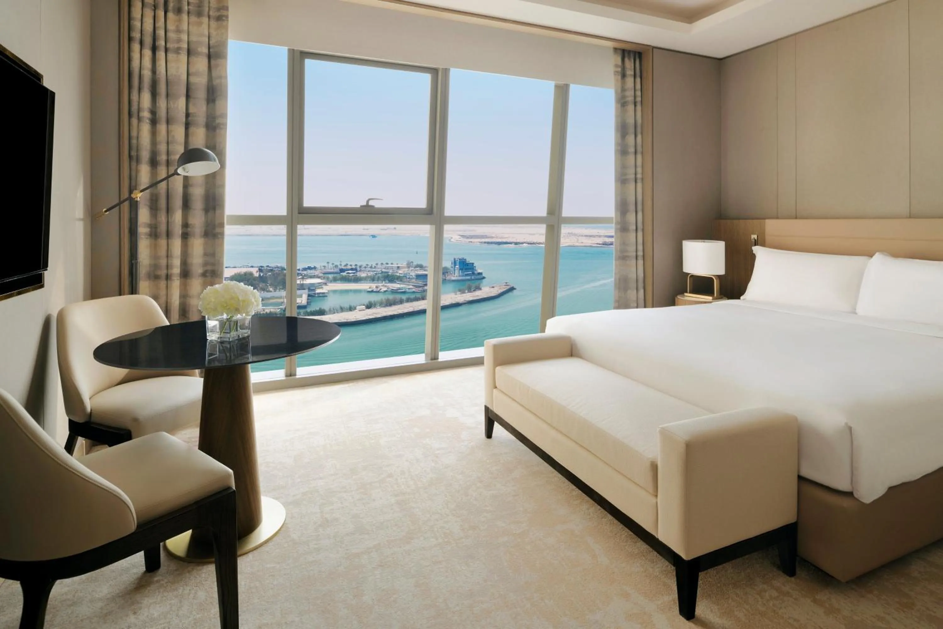 Photo of the whole room, Bed in InterContinental Residences Abu Dhabi by IHG
