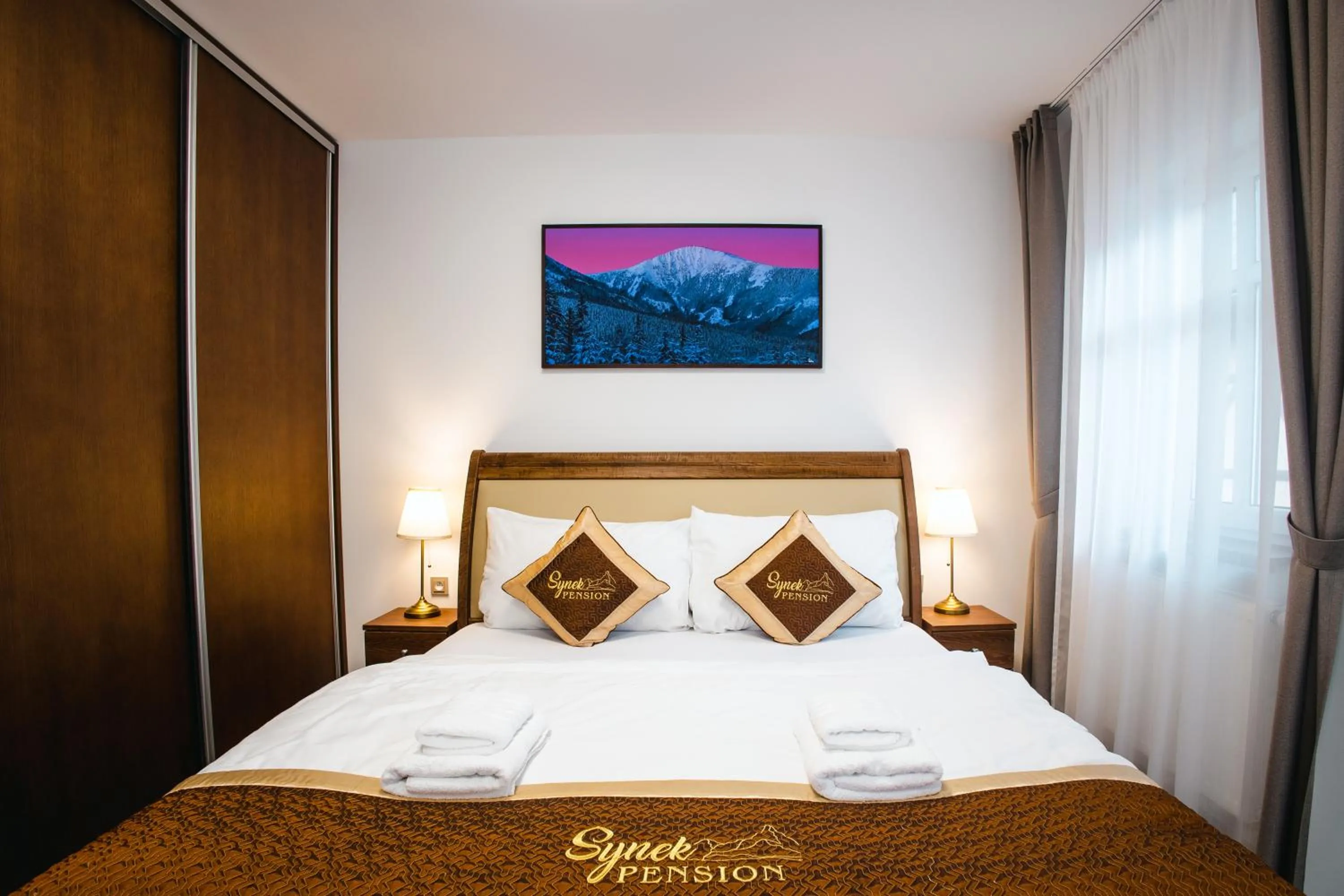 Bed in SYNEK Pension