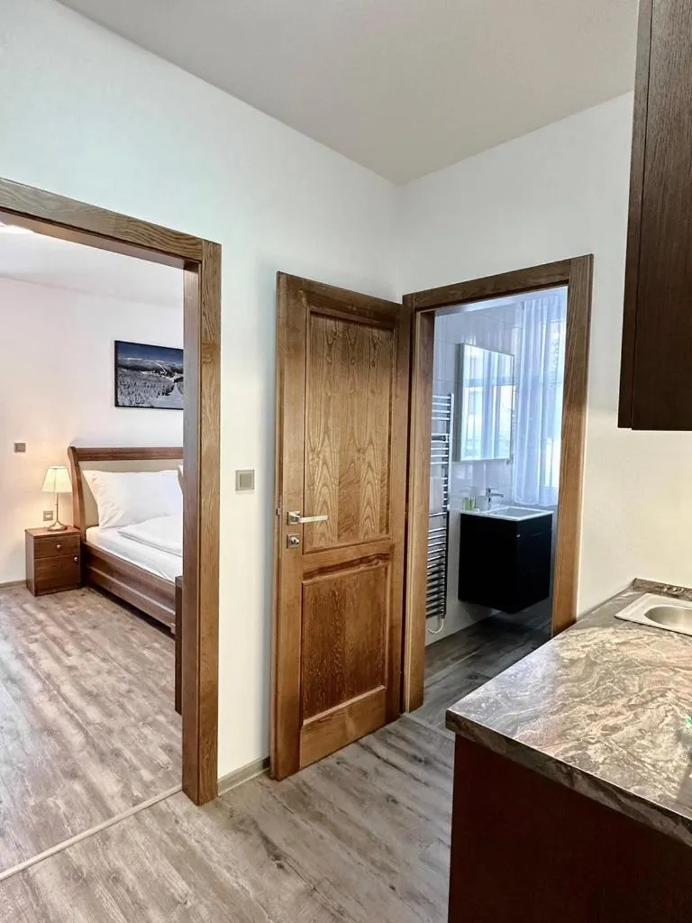 Photo of the whole room, Bed in SYNEK Pension