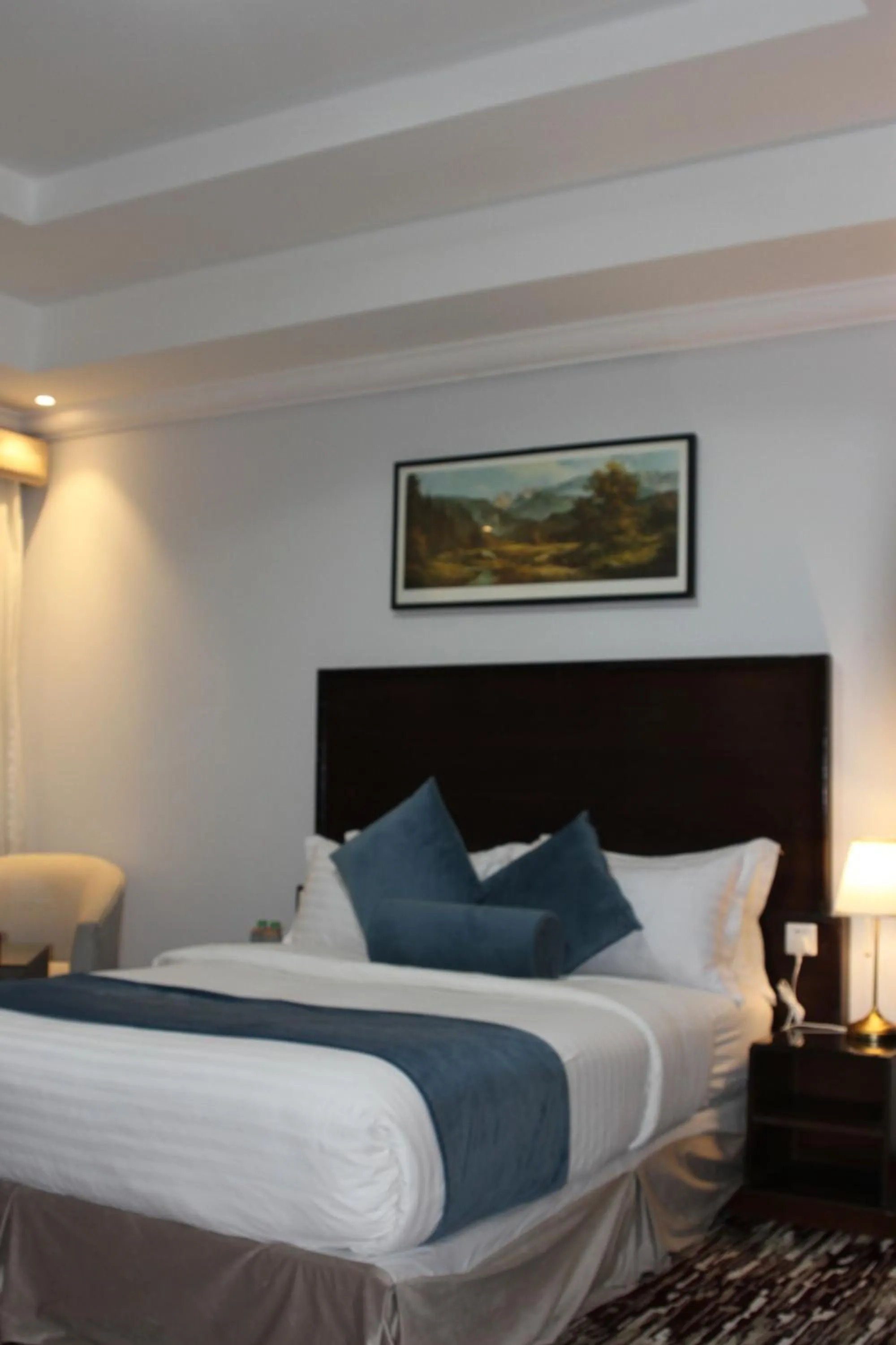 Bed in Carawan Al Khaleej Hotel Olaya