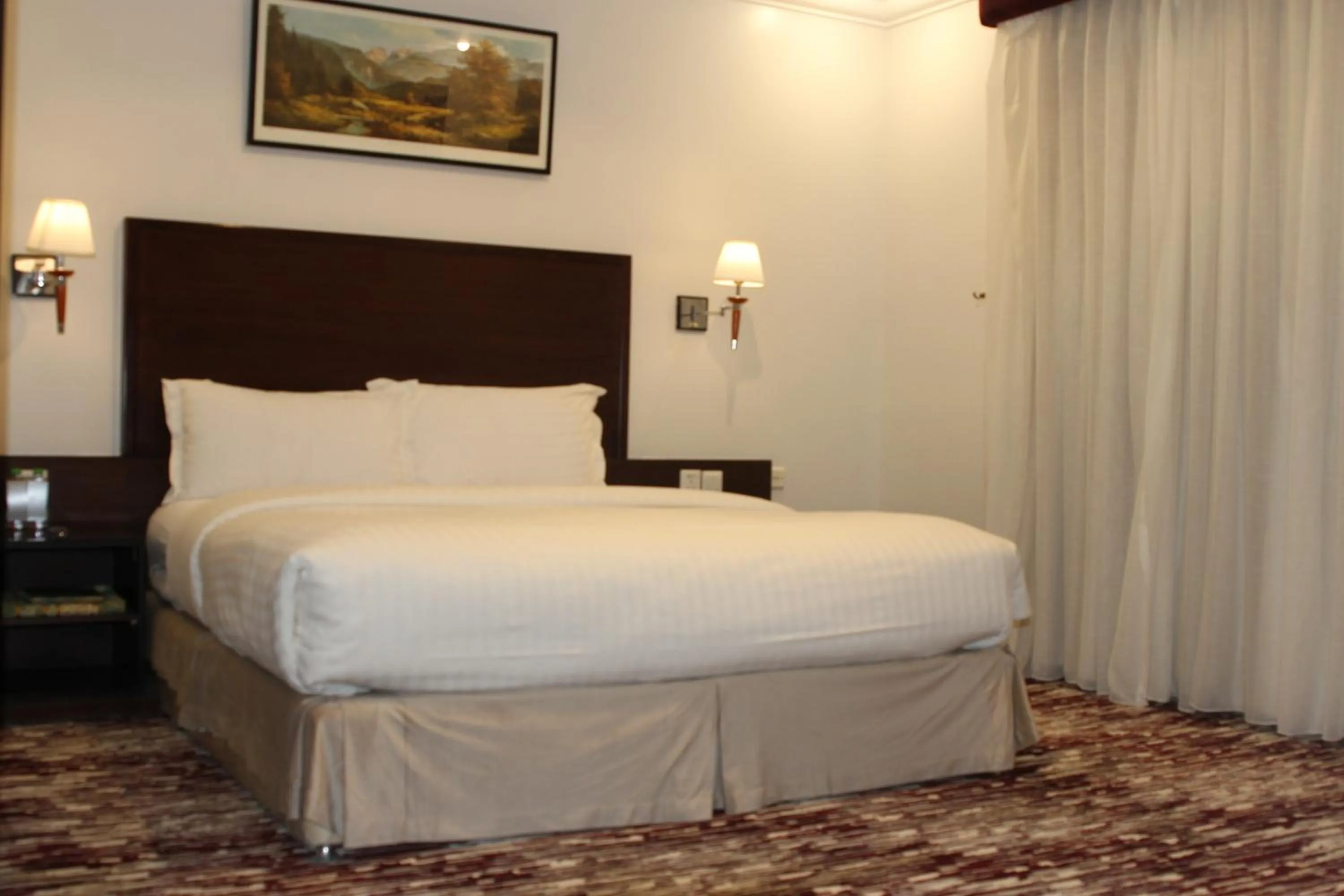 Bed in Carawan Al Khaleej Hotel Olaya