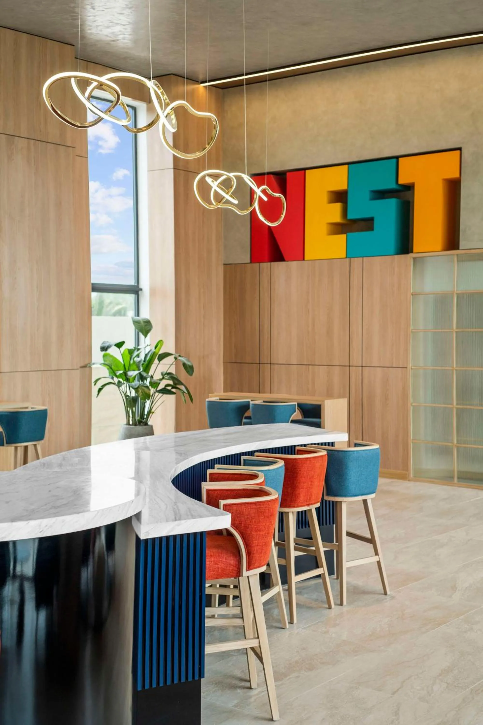 Lobby or reception in Dhawa Ho Tram