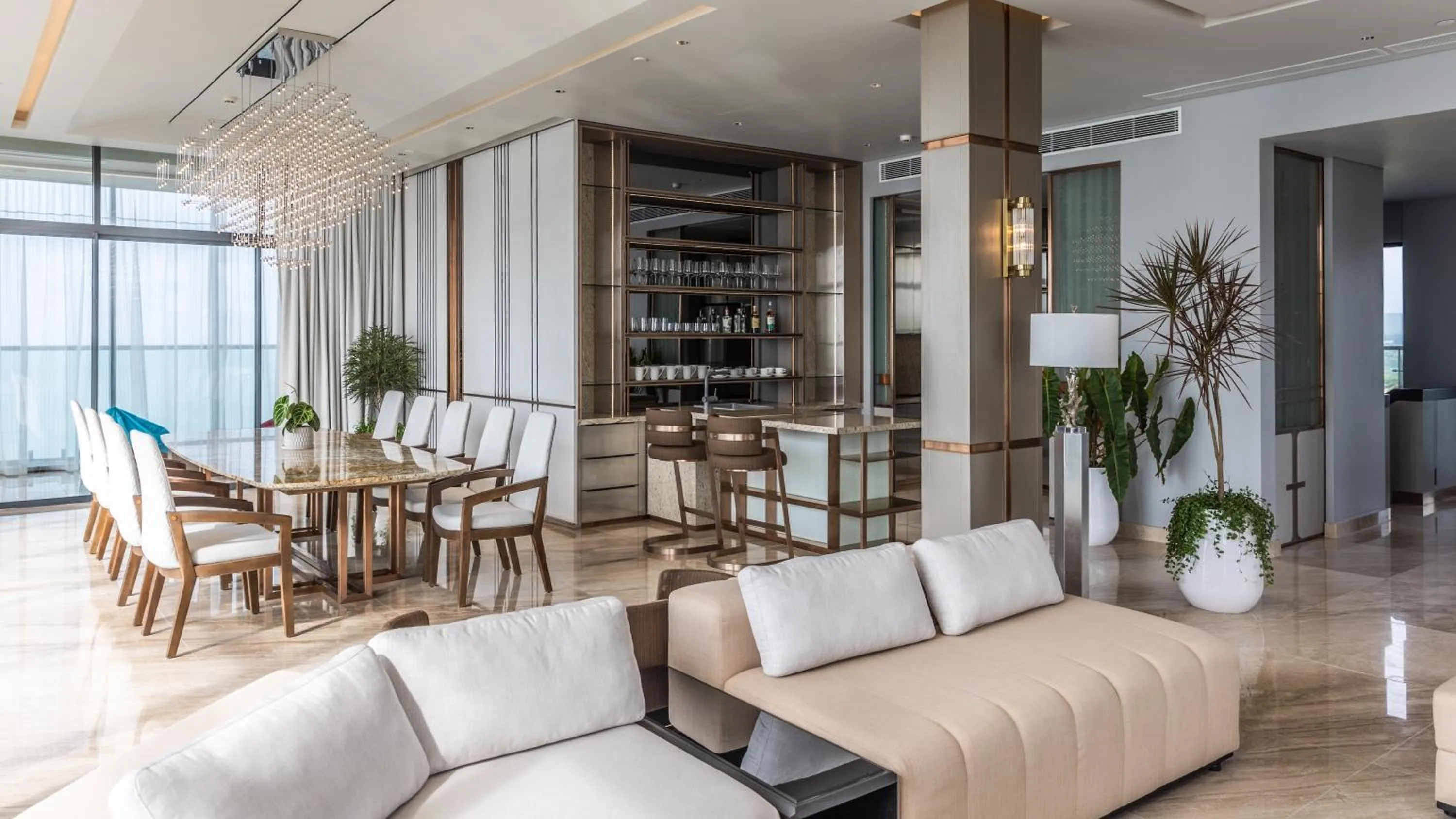 Living room in Dhawa Ho Tram