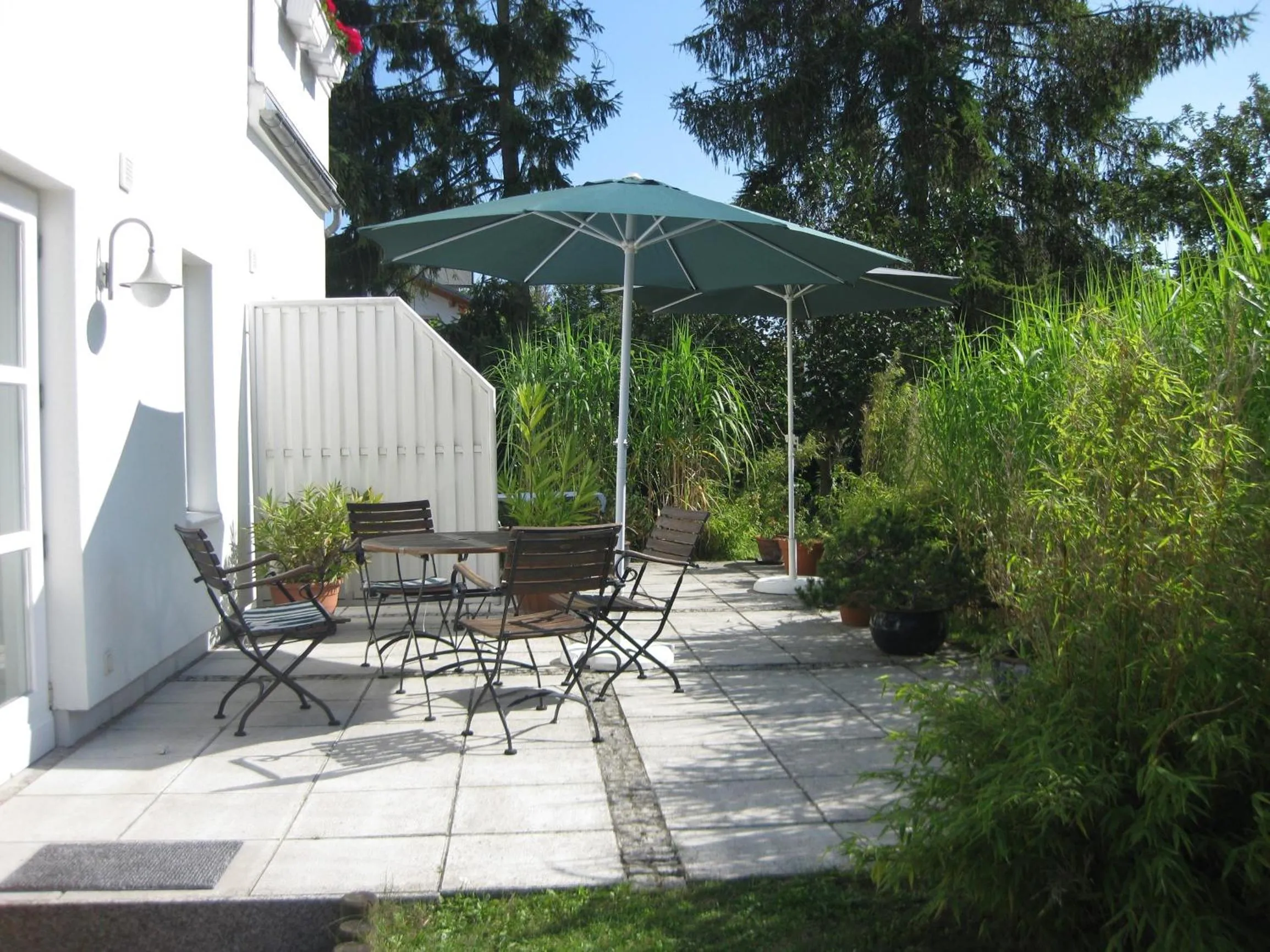 Balcony/Terrace in Villa Cremona Ferienwohnung 1