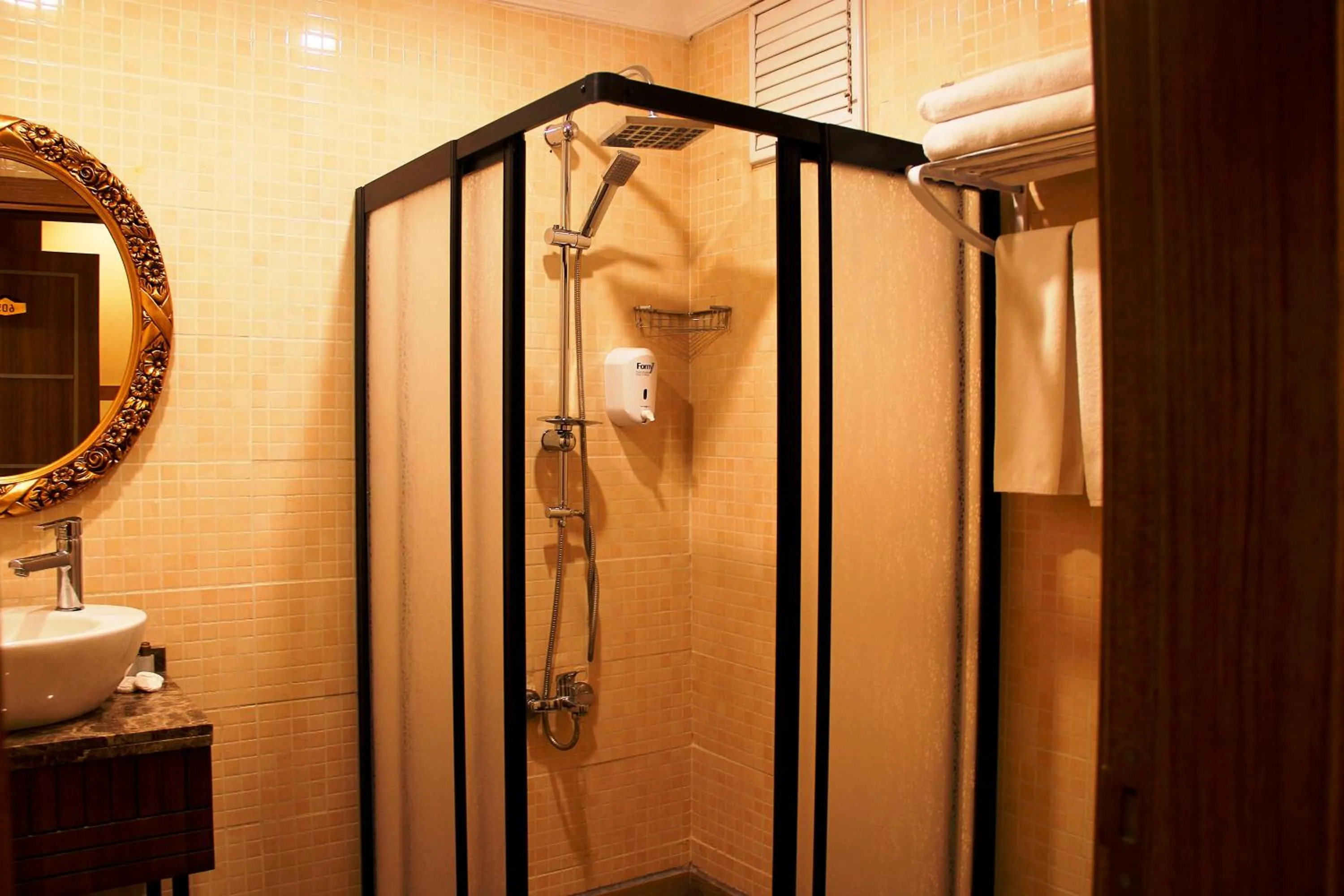 Shower in GROSS HOTEL