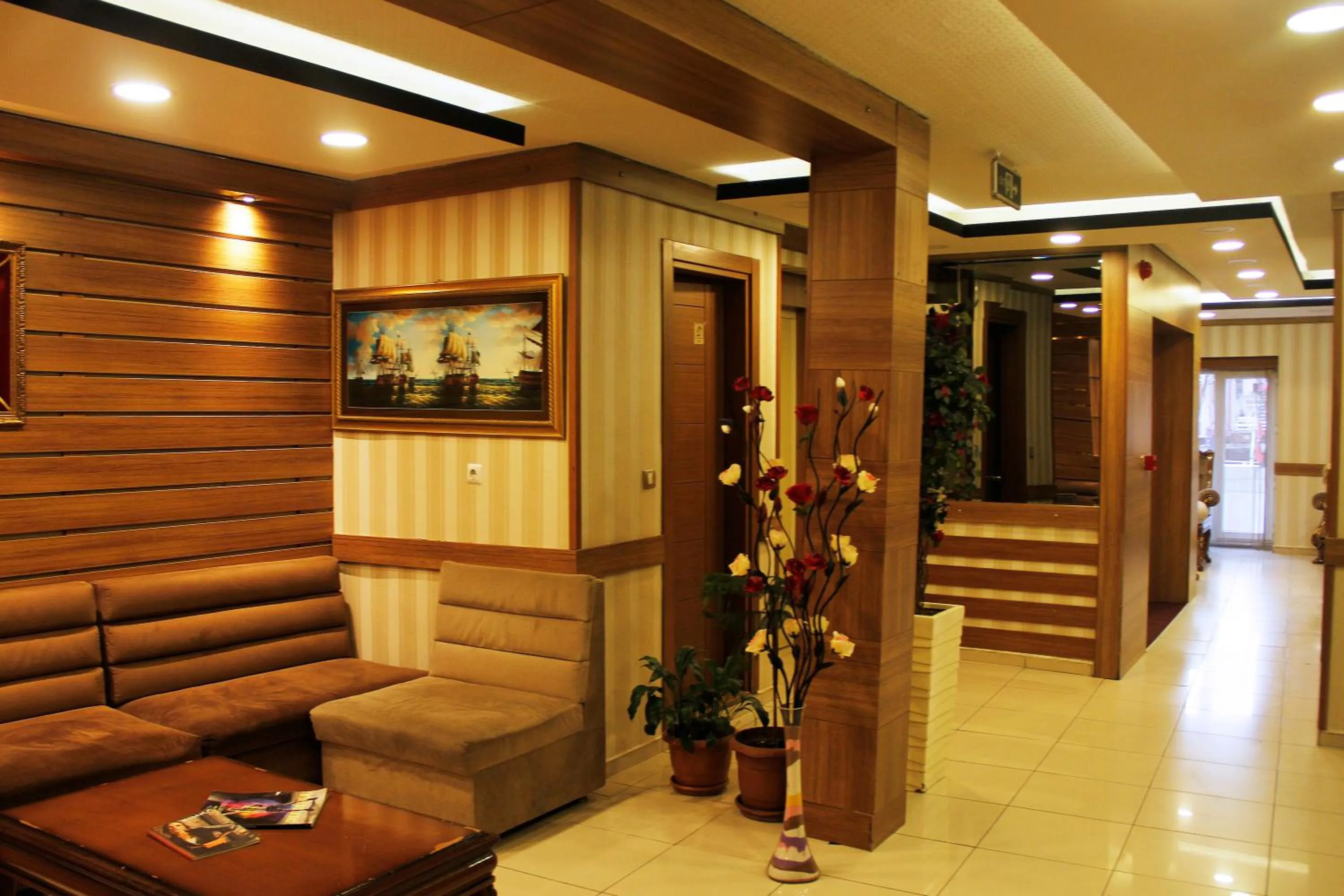 Seating area in GROSS HOTEL