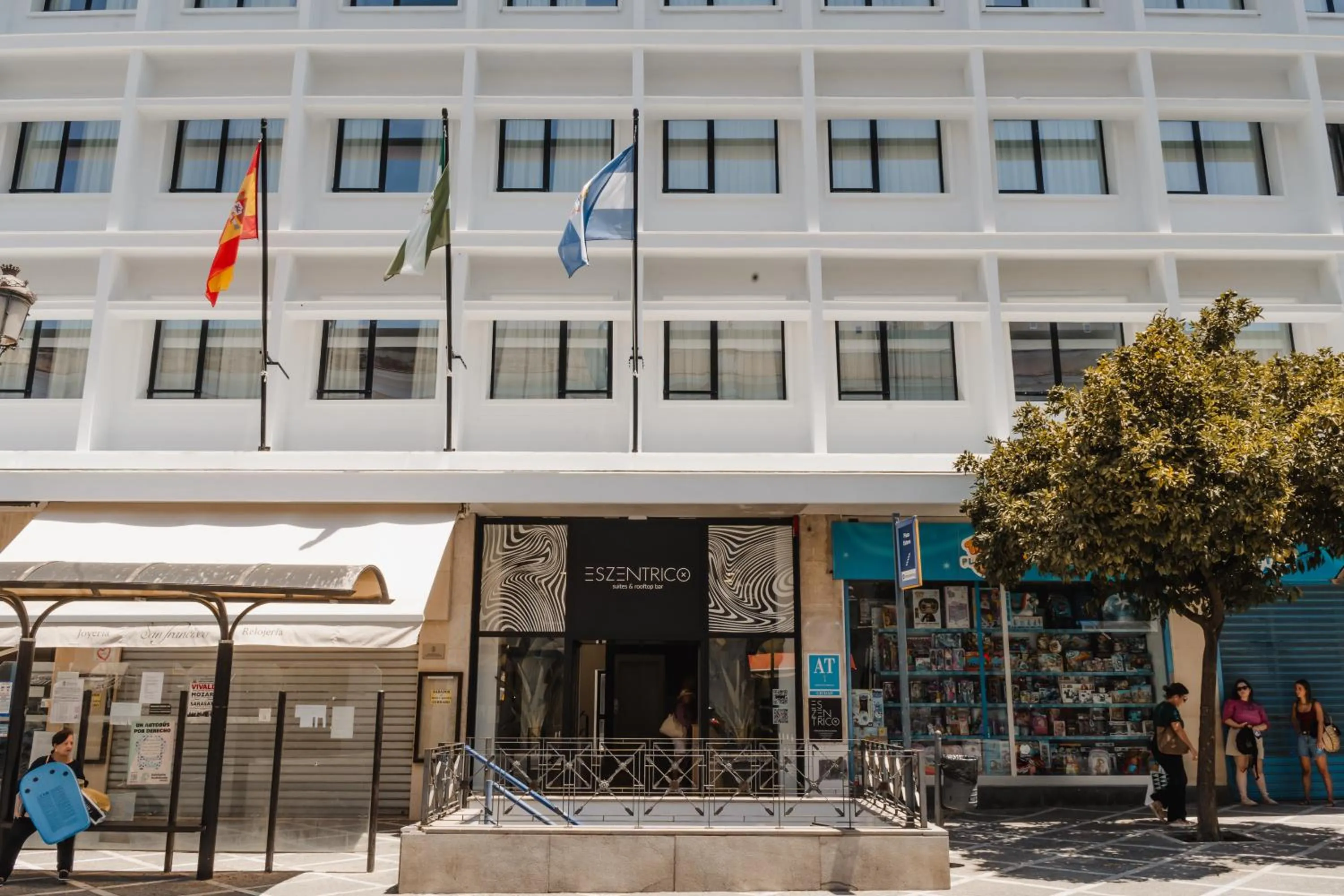 Facade/entrance in esZentrico Suites Jerez