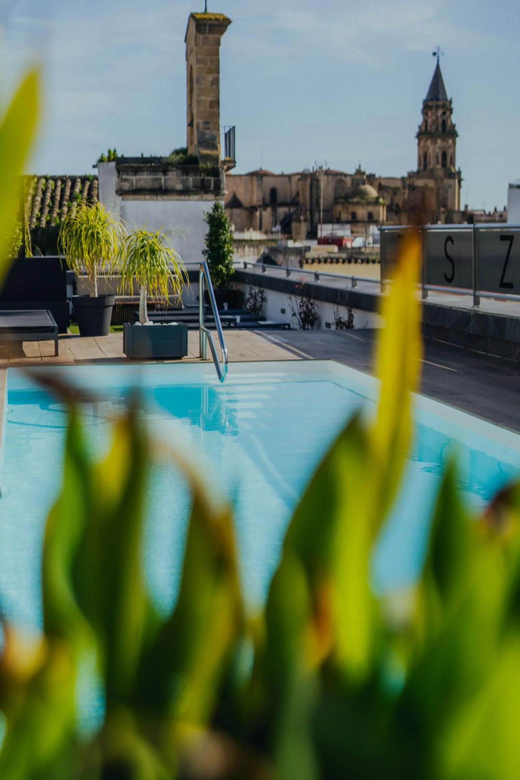 Balcony/Terrace in esZentrico Suites Jerez