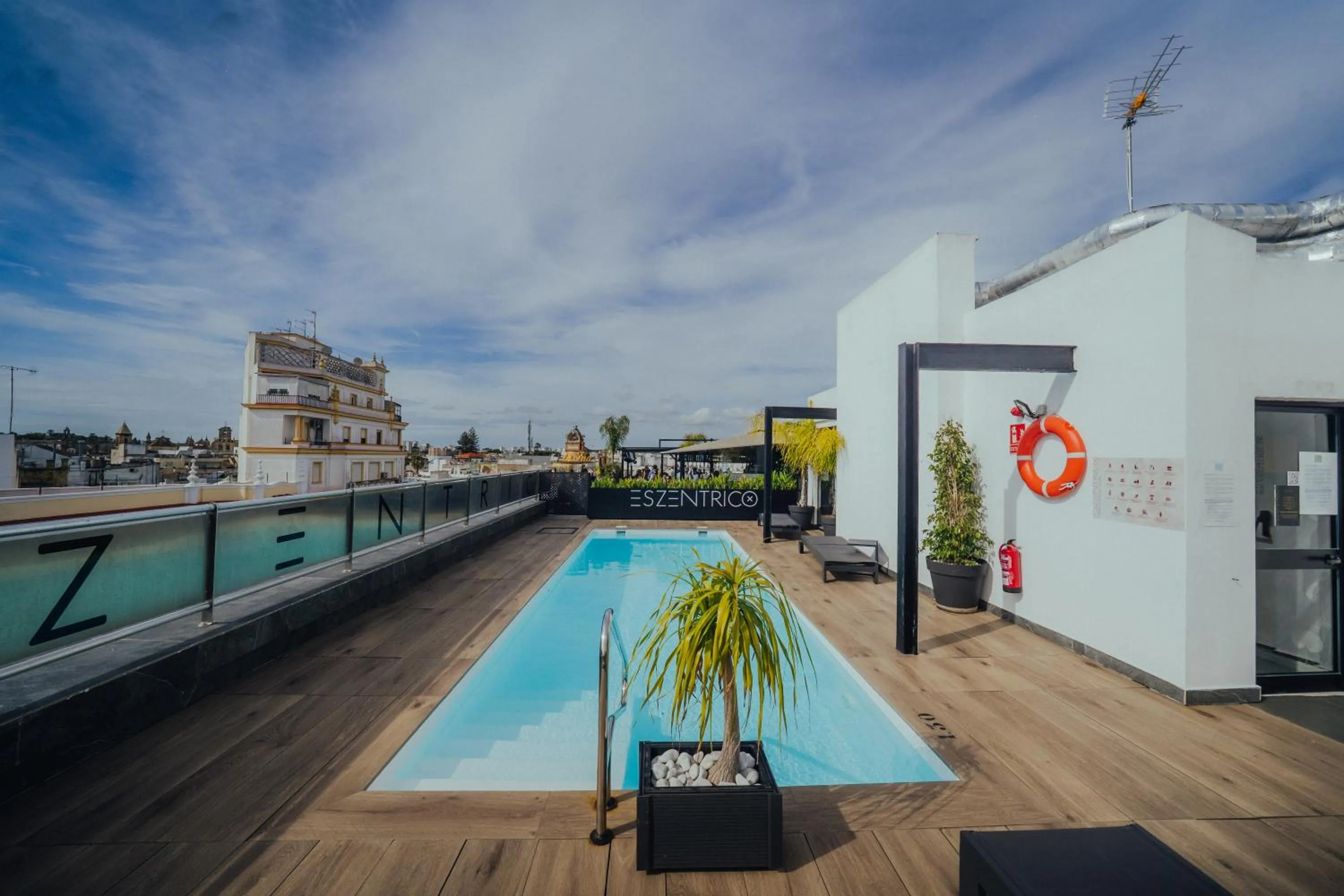Balcony/Terrace in esZentrico Suites Jerez