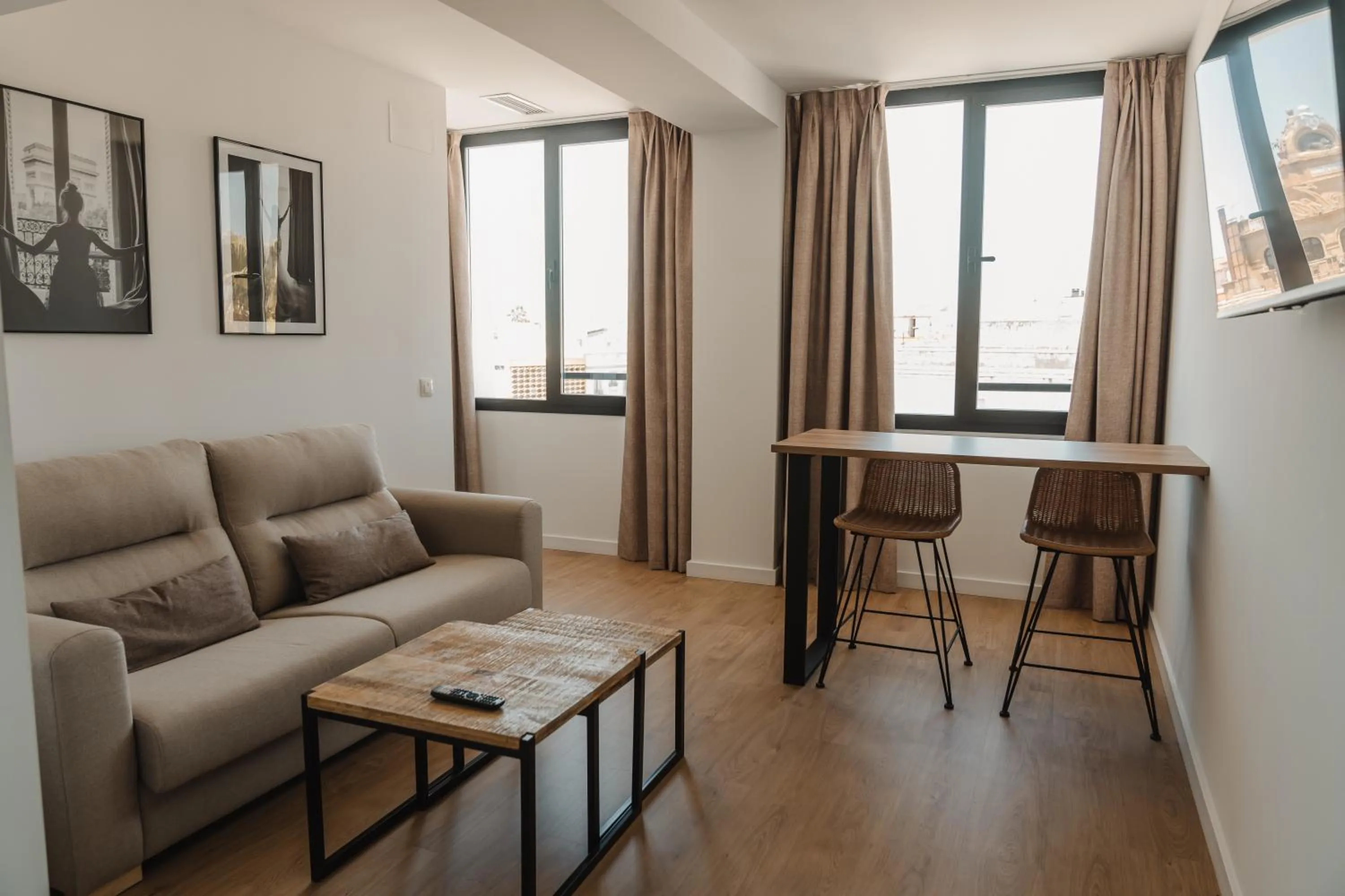 Living room in esZentrico Suites Jerez