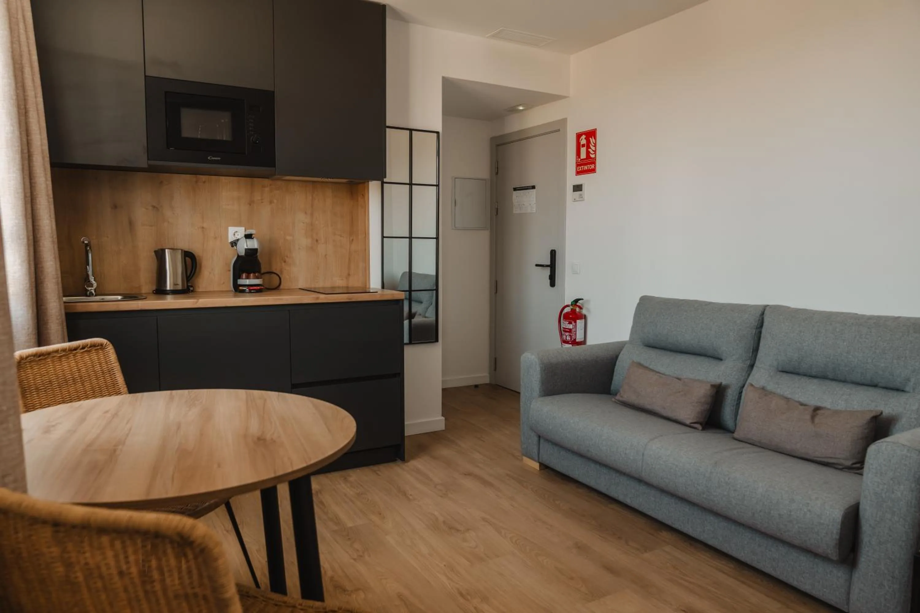 Living room in esZentrico Suites Jerez