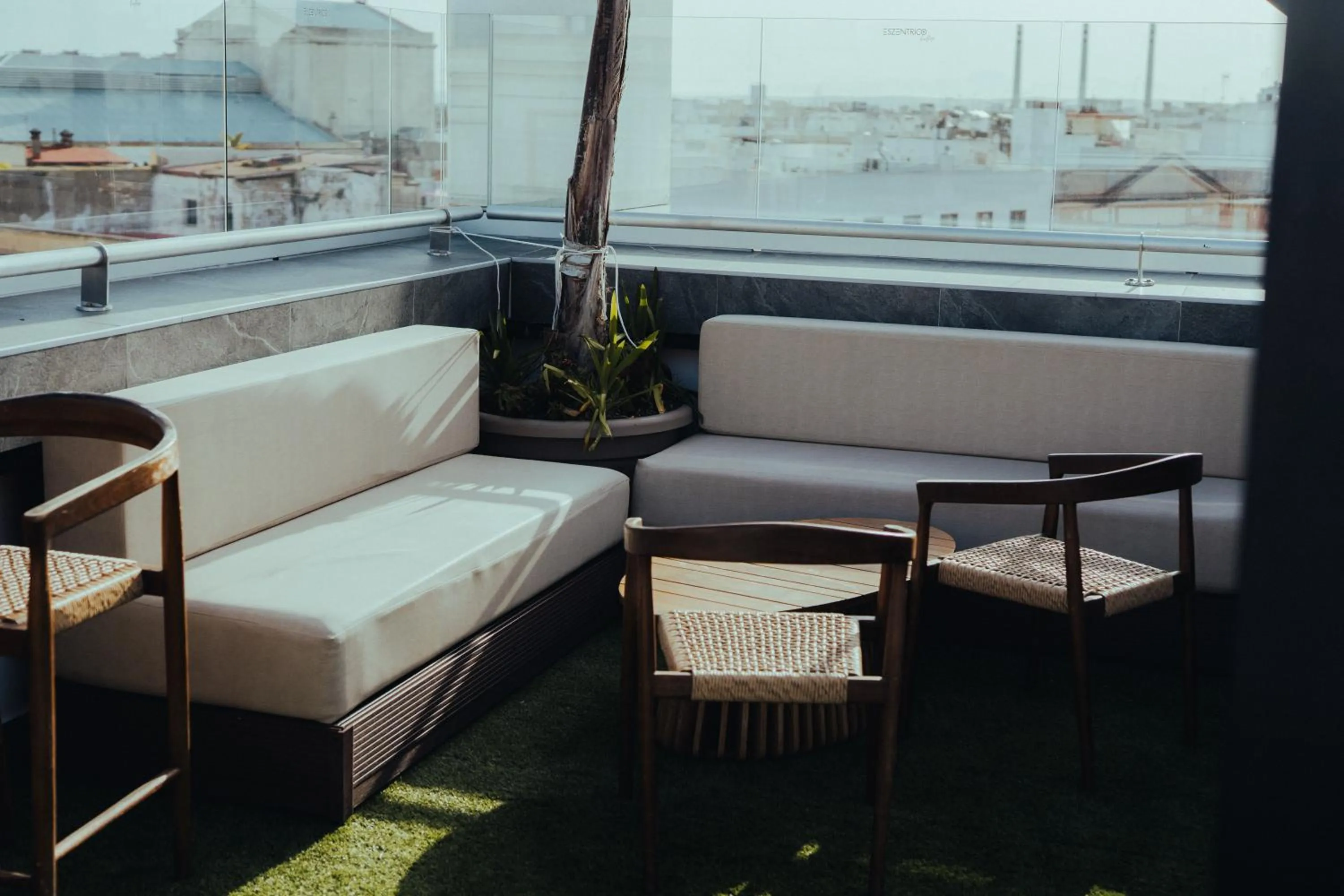 Balcony/Terrace in esZentrico Suites Jerez