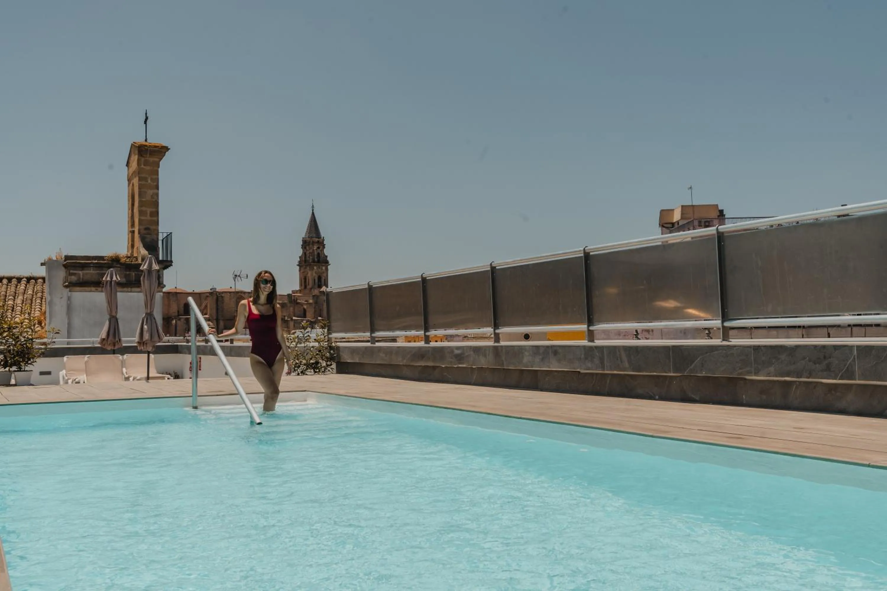 Balcony/Terrace in esZentrico Suites Jerez