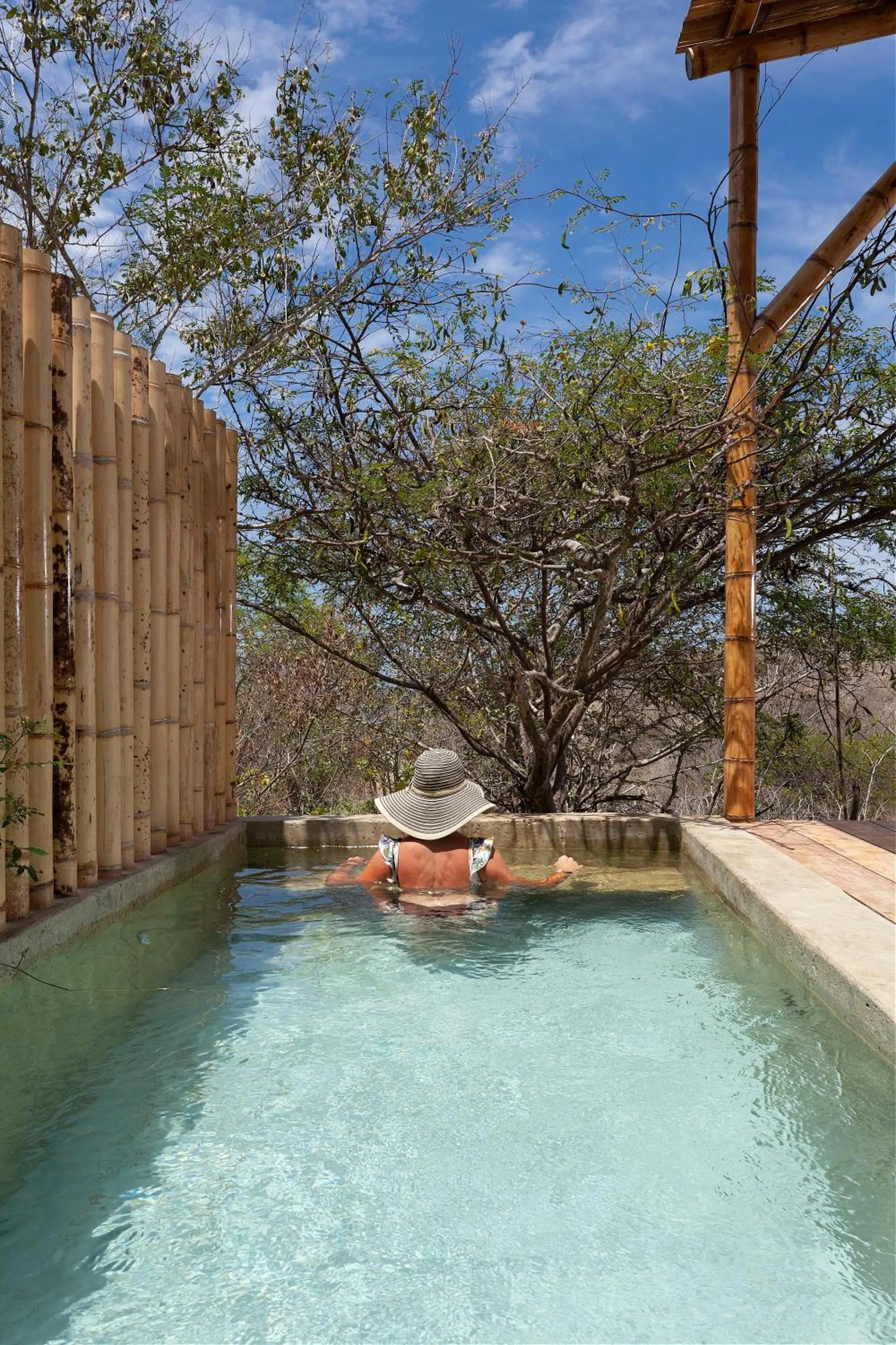 Swimming pool in Eolia Sustainable Design Hotel