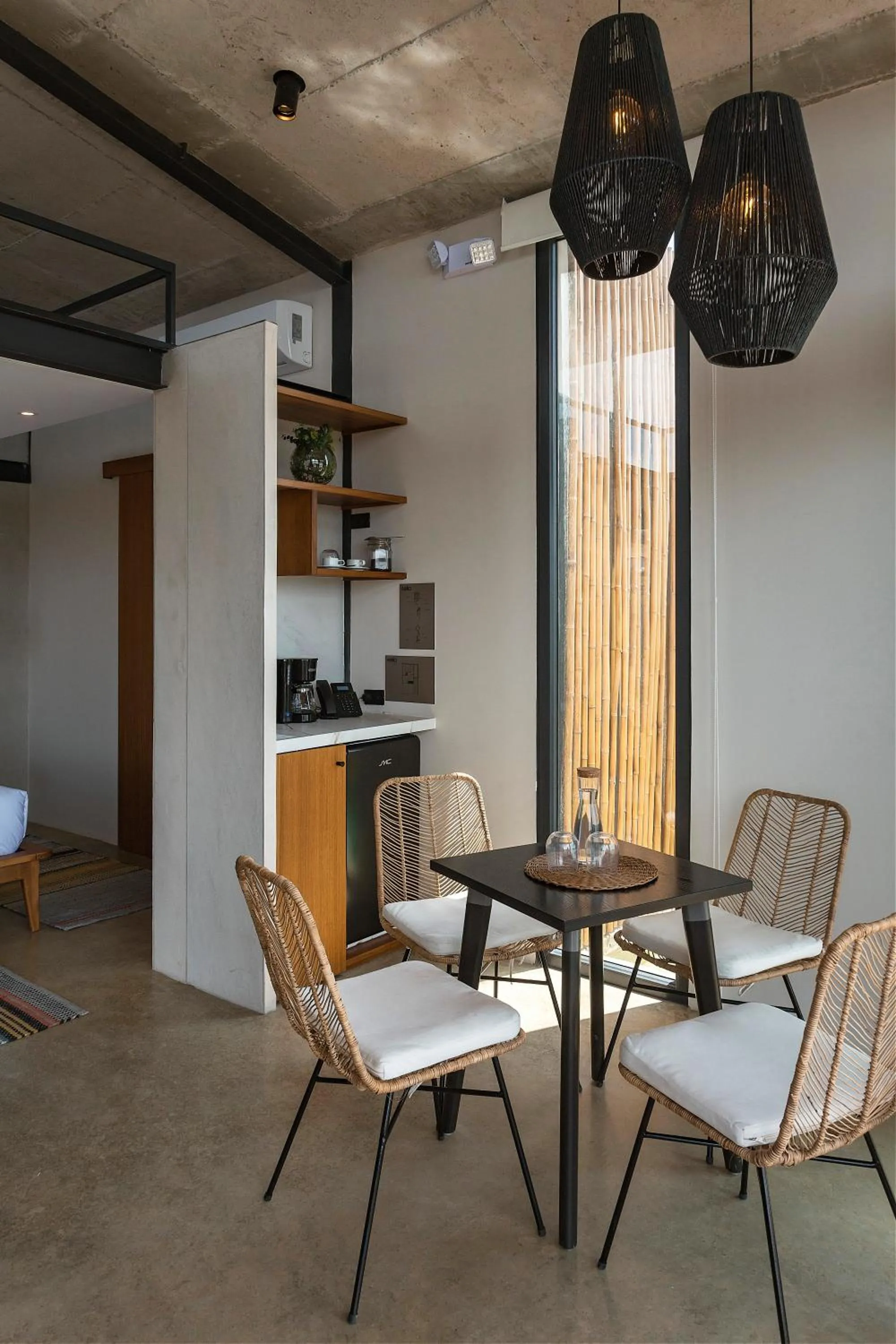 Living room in Eolia Sustainable Design Hotel