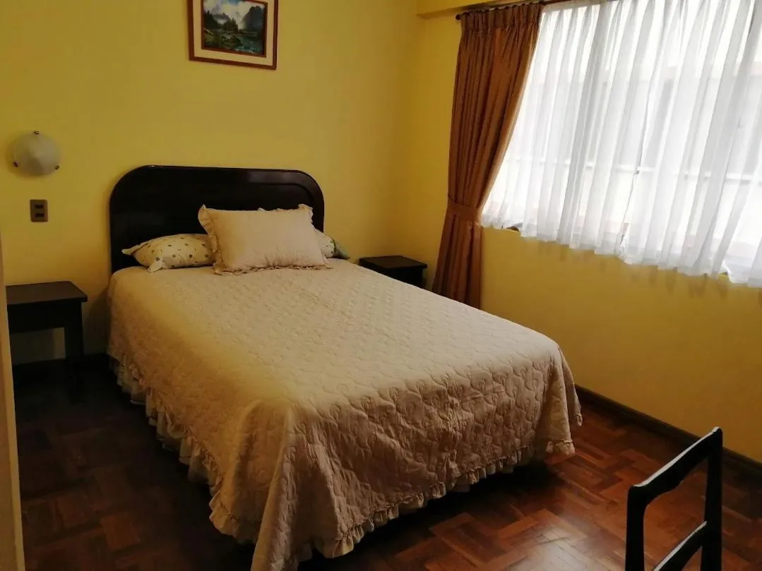 Bed in Hotel Nuevo Sol