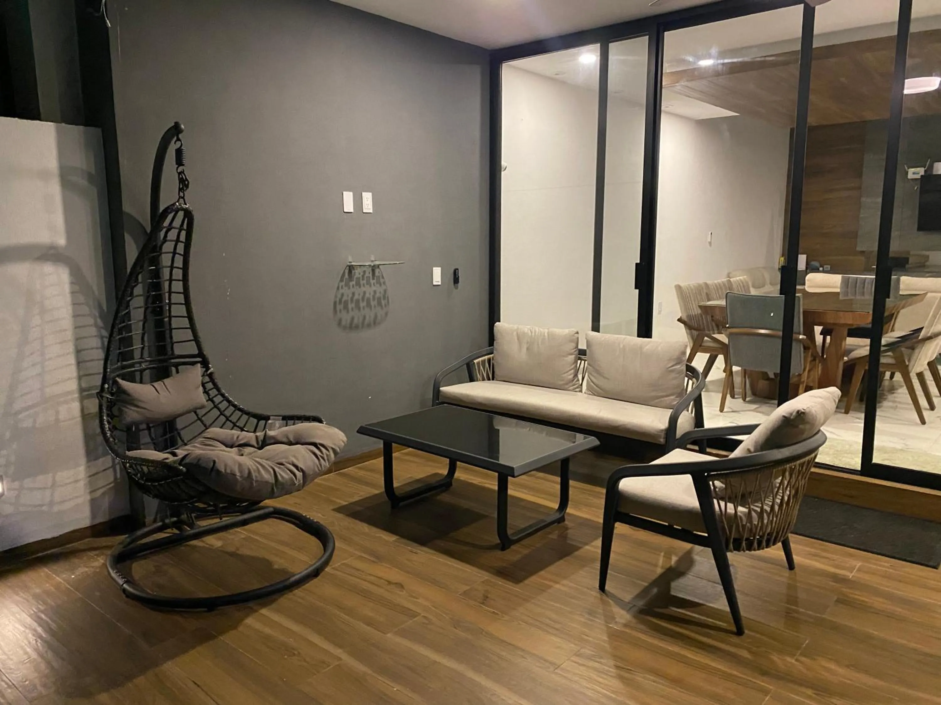 Seating area in Tamaran casa de playa Pescadores 16