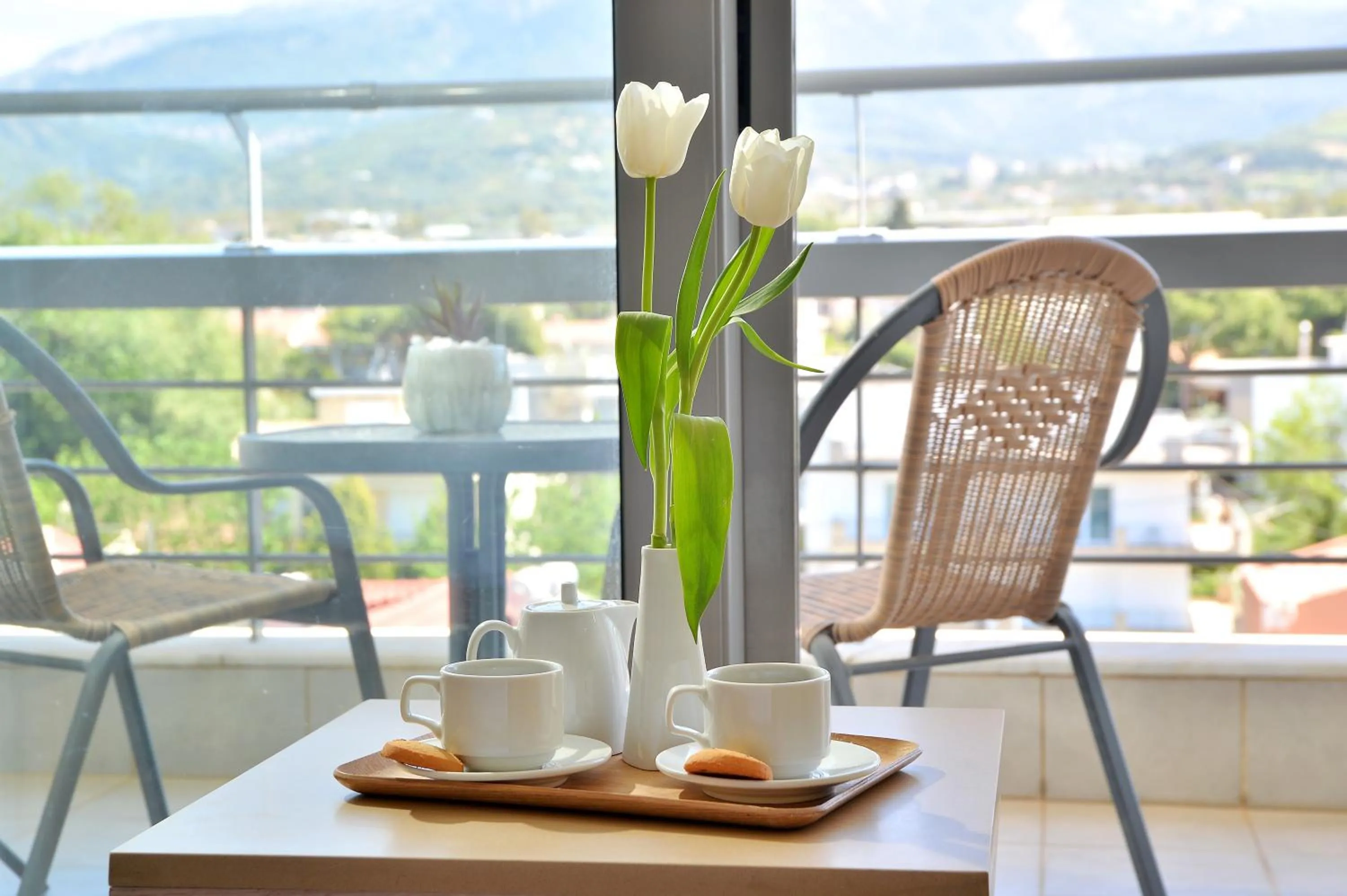 Balcony/Terrace in Airotel Achaia Beach